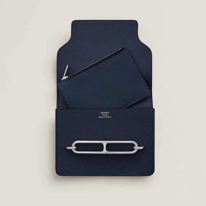 Bleu Nuit Roulis Slim Wallet