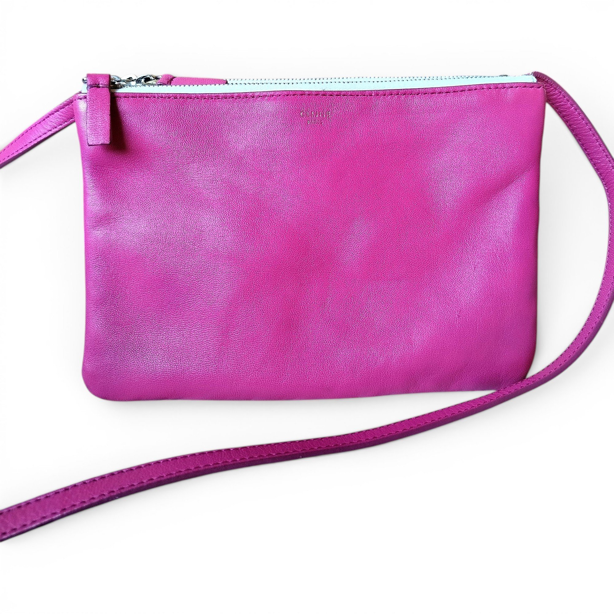 Trio leather crossbody bag