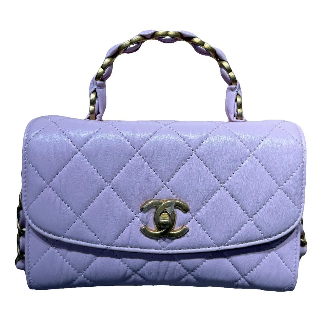 Coco Handle leather handbag