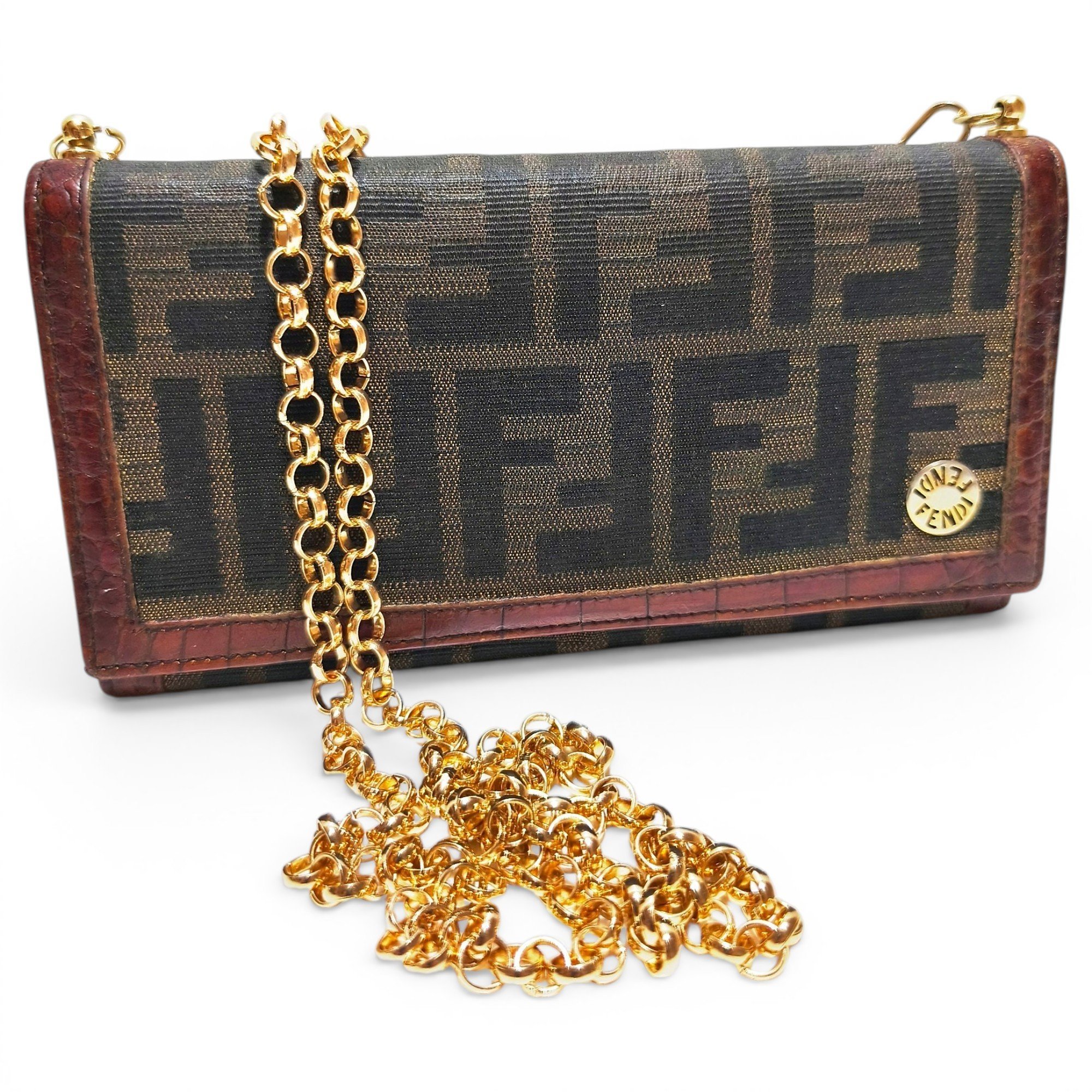 Leather crossbody bag