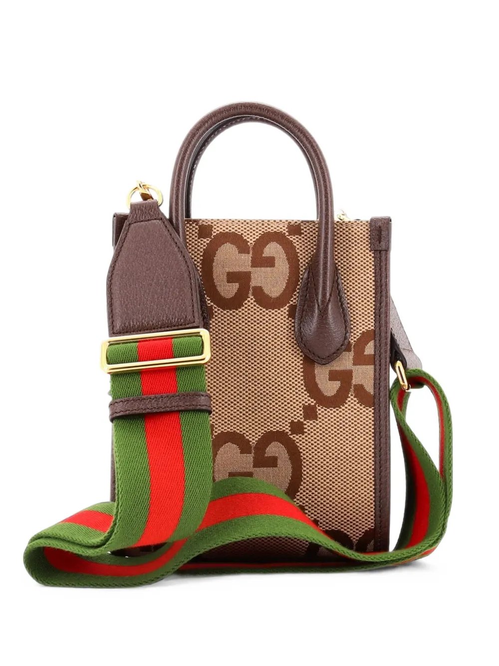 Vertical Tote Jumbo GG Canvas Mini crossbody bag