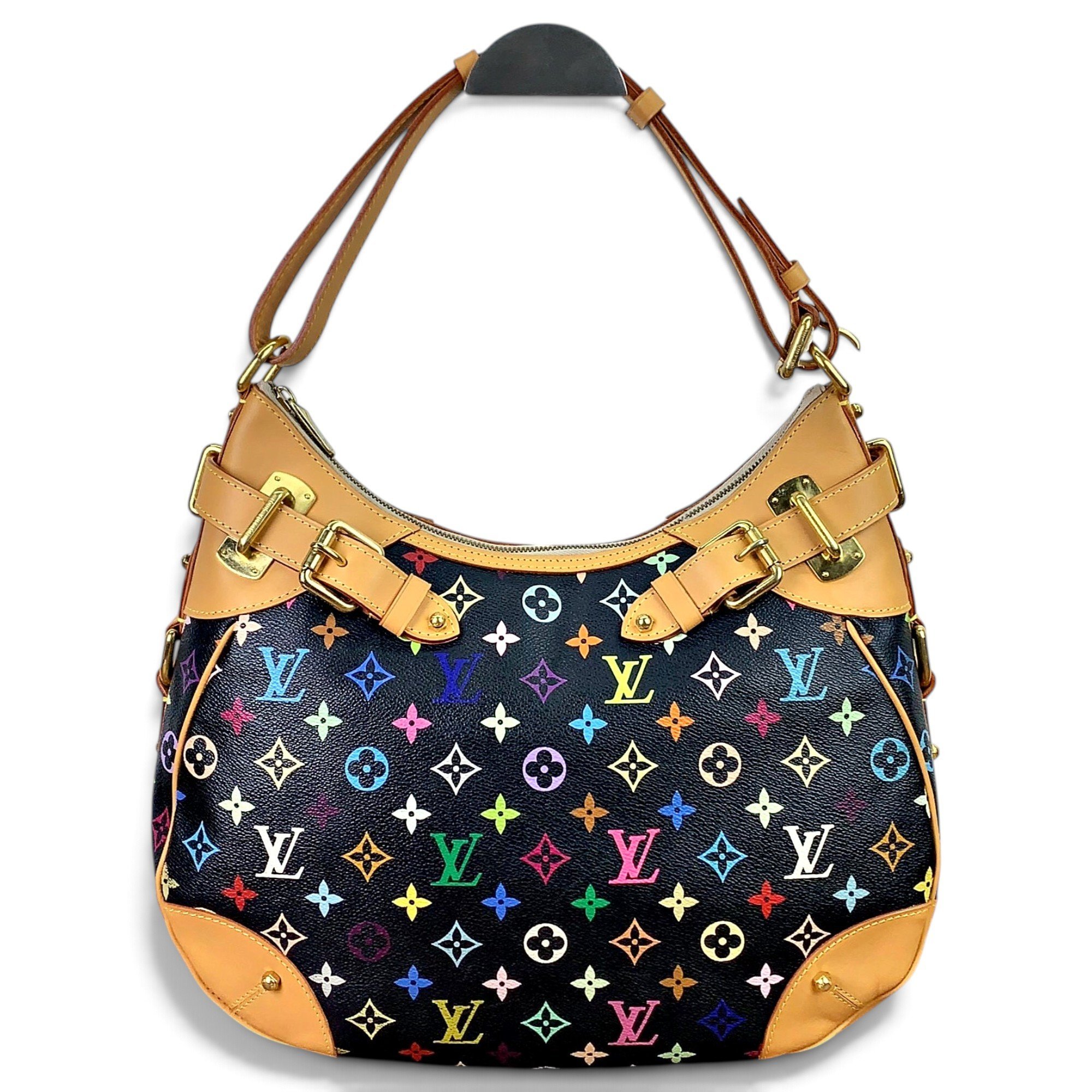 Greta leather handbag