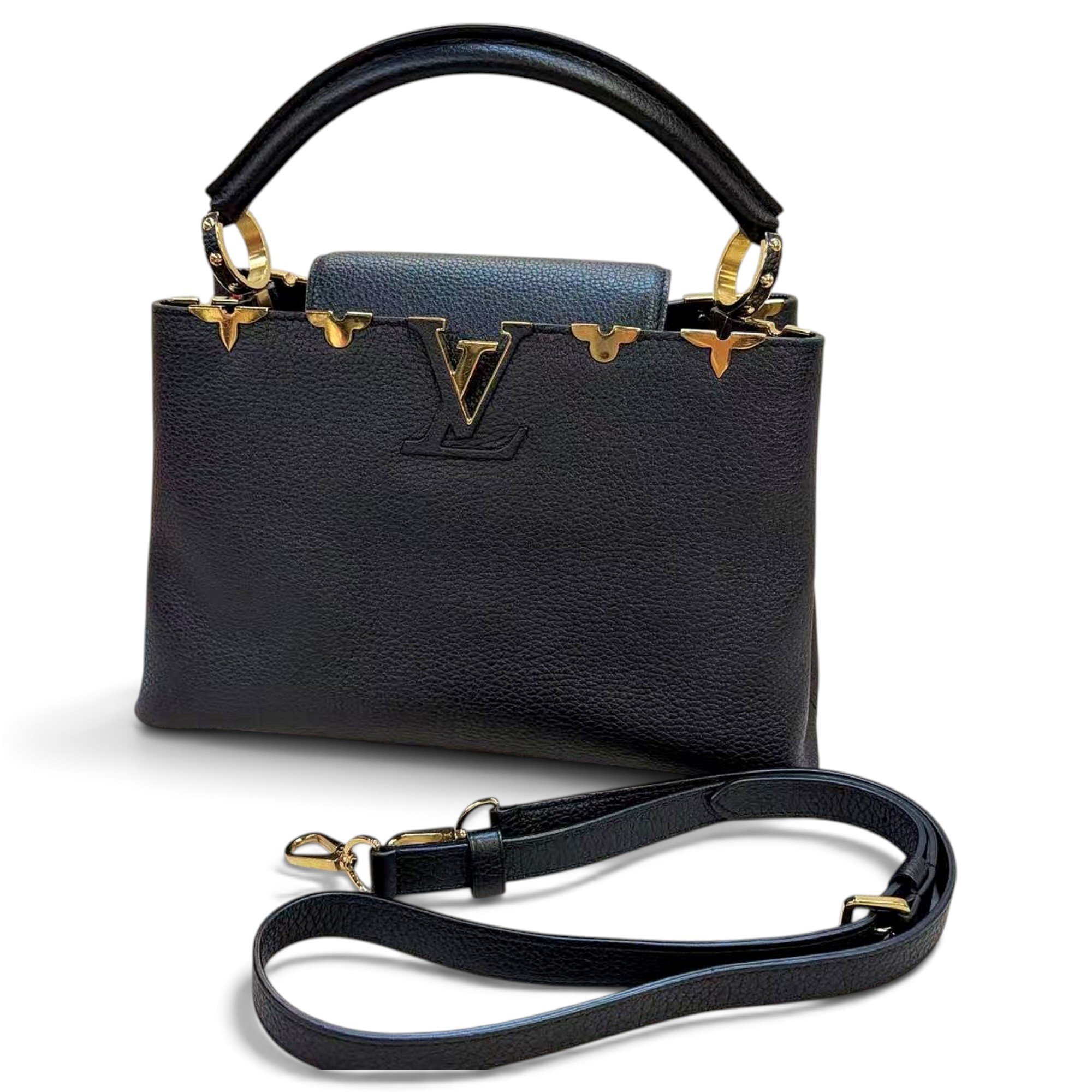 Capucines leather handbag