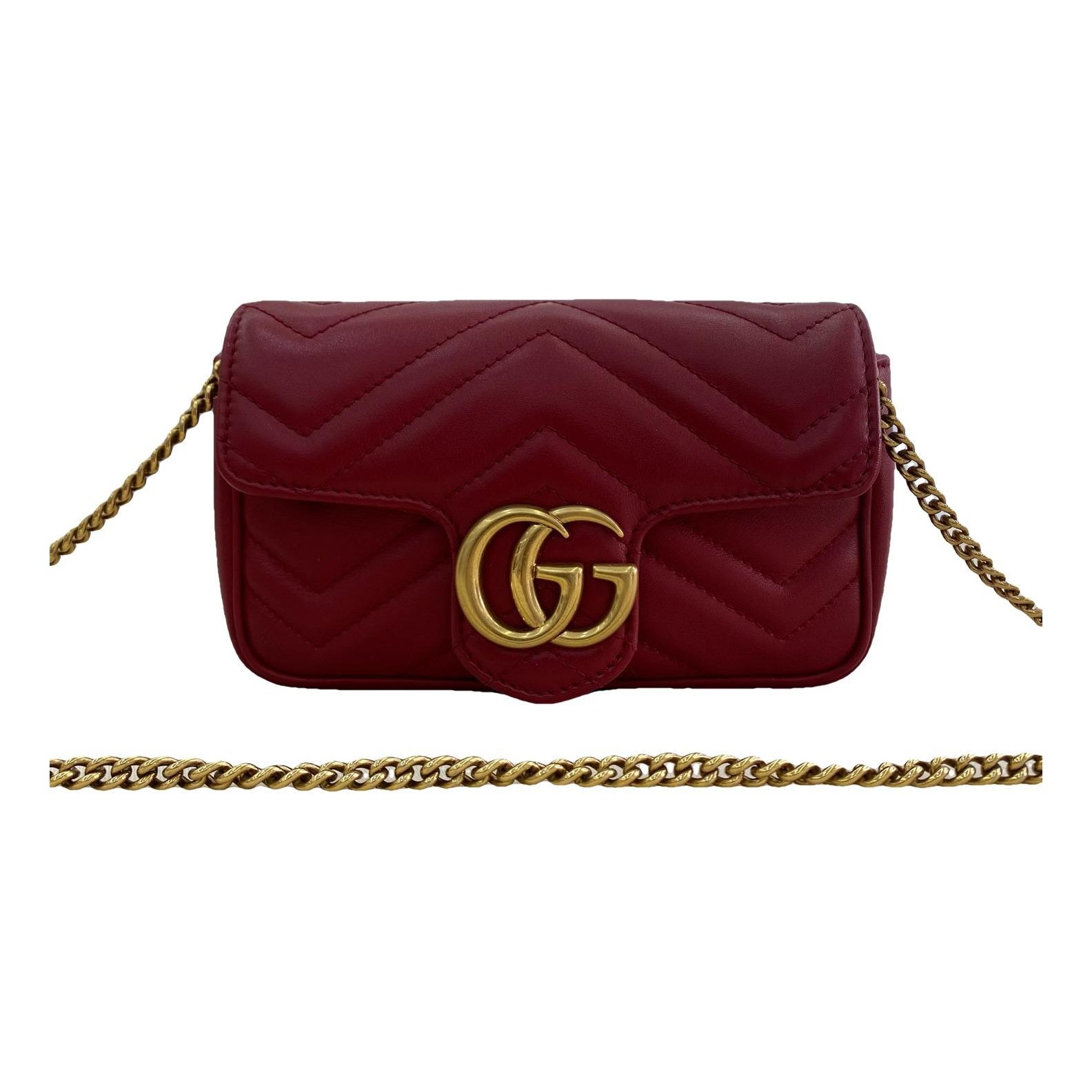 GG Marmont Chain leather handbag