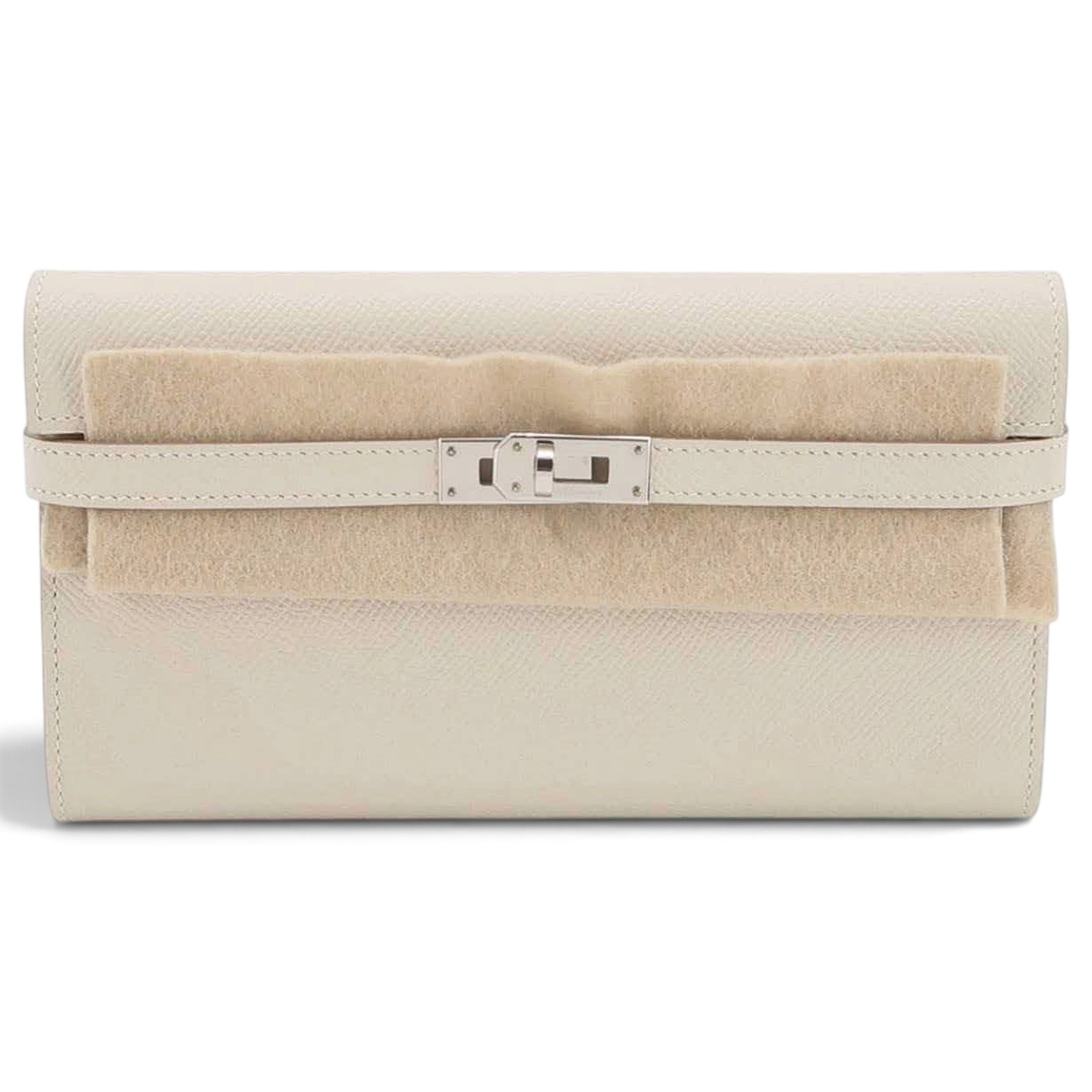 Kelly to go leather clutch bag