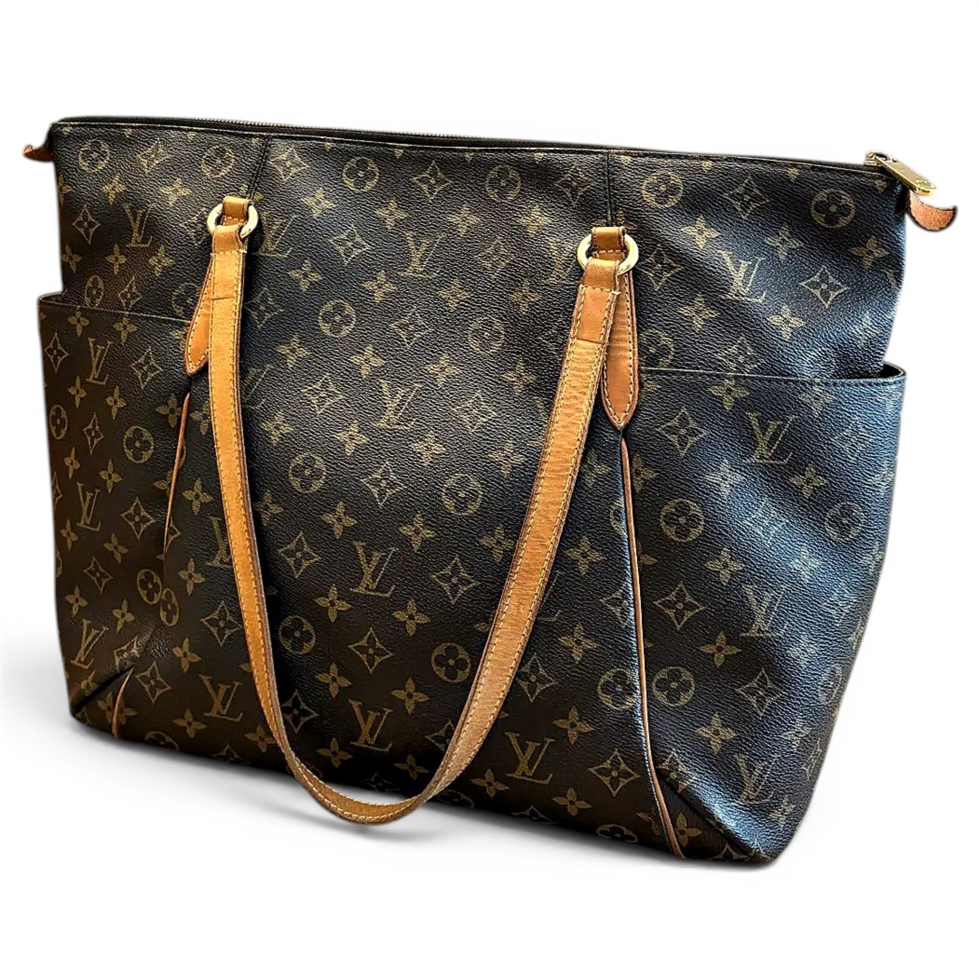 Totally vinyl handbag