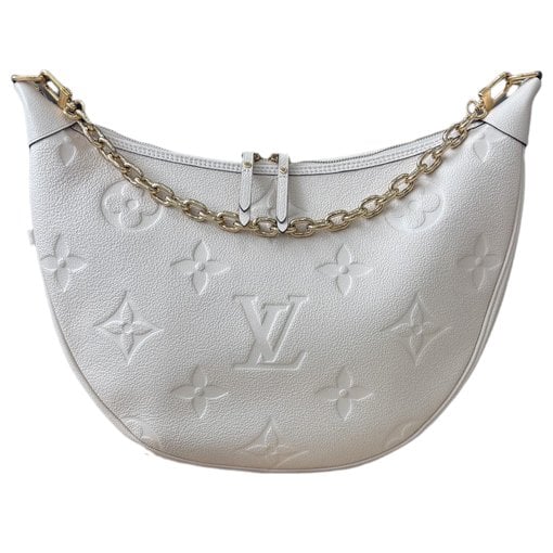Loop leather handbag