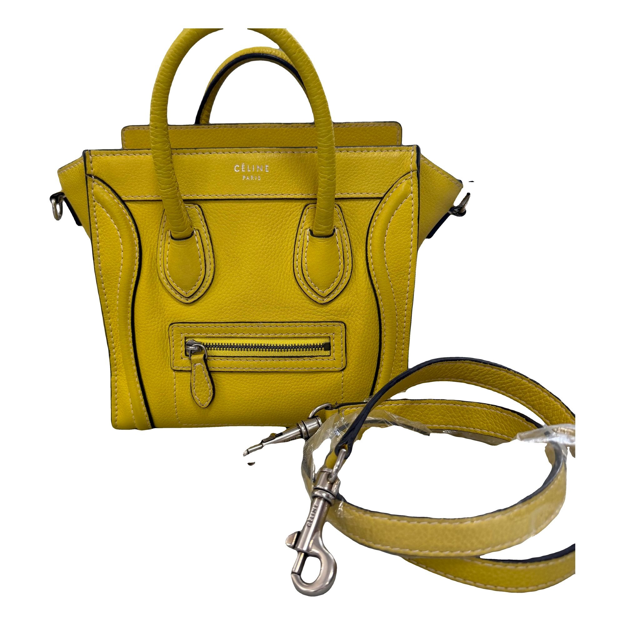 Nano Luggage leather handbag