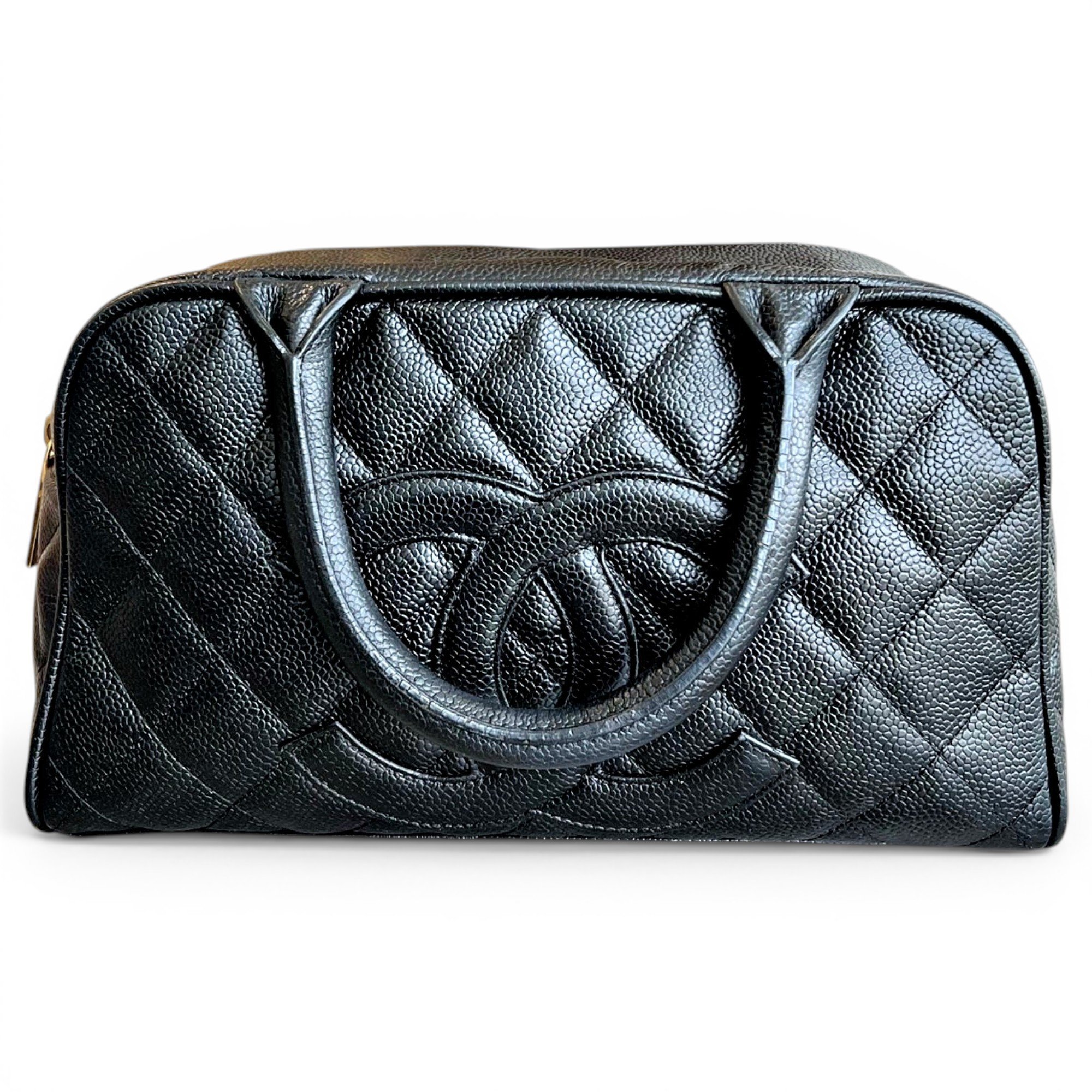 Bowling Bag leather tote