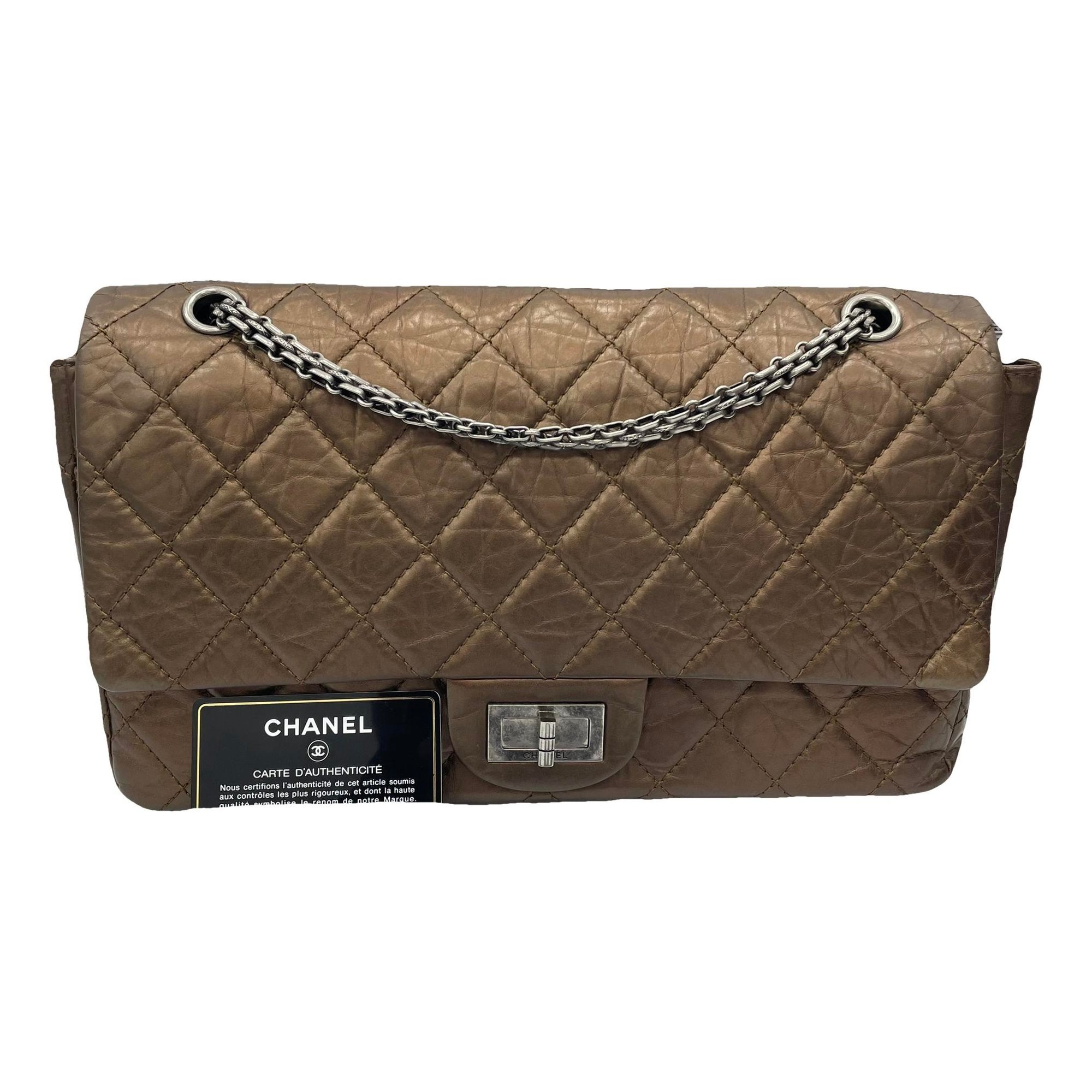 2.55 leather handbag