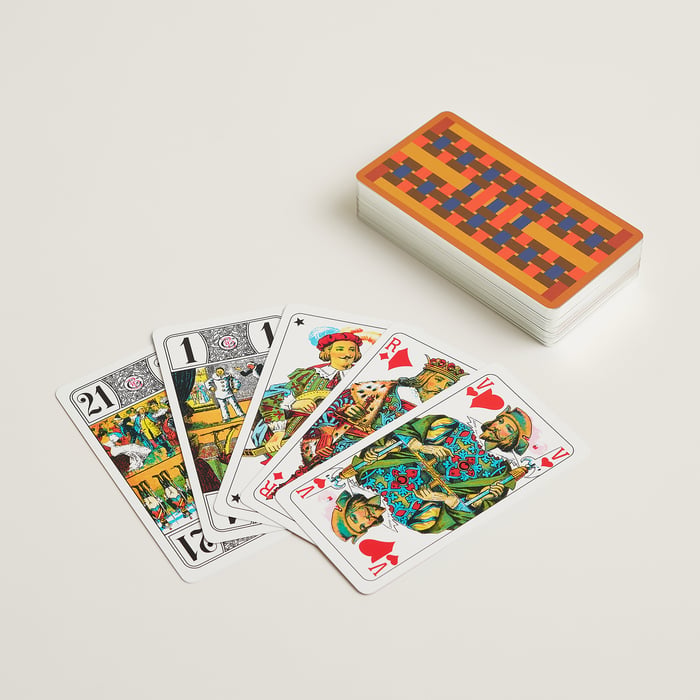 Ocre H Tissage Tarot Deck Of Cards