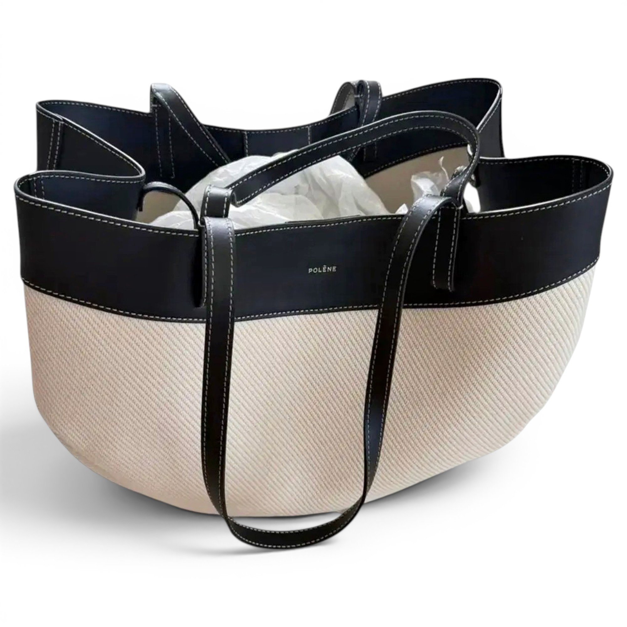Polene Le Cabas leather handbag