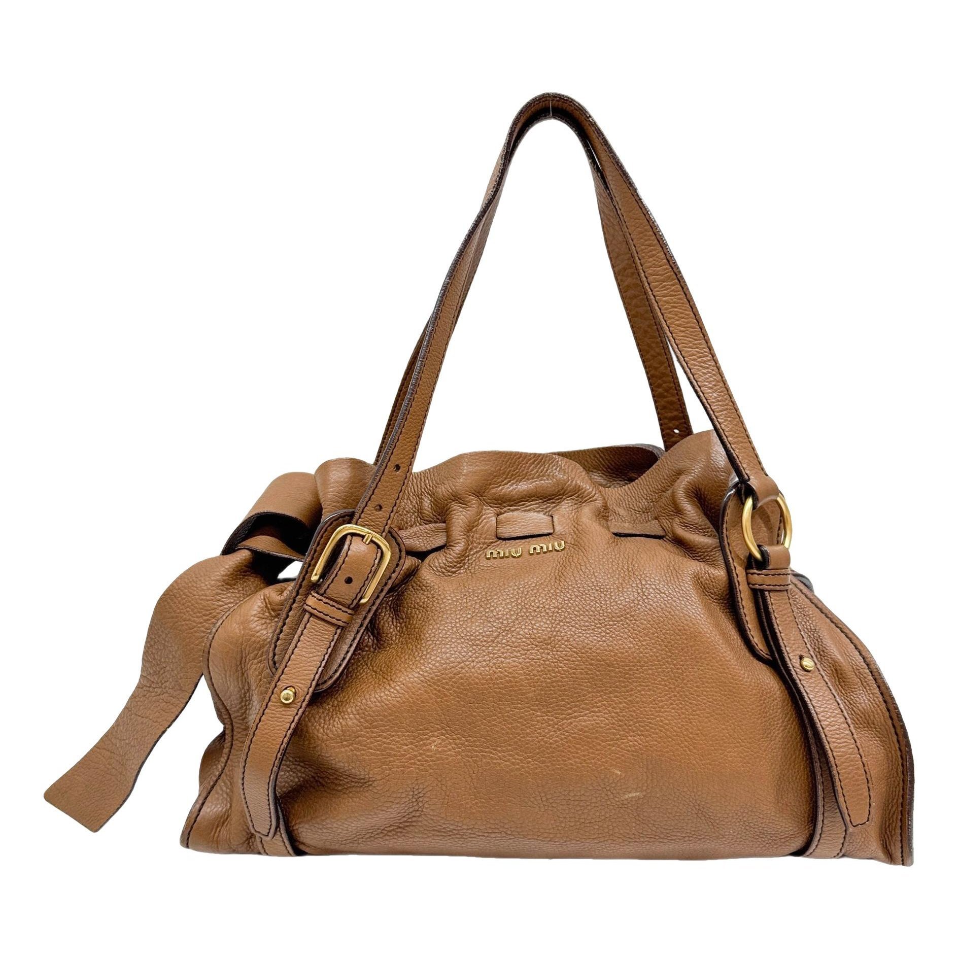 Vitello leather handbag