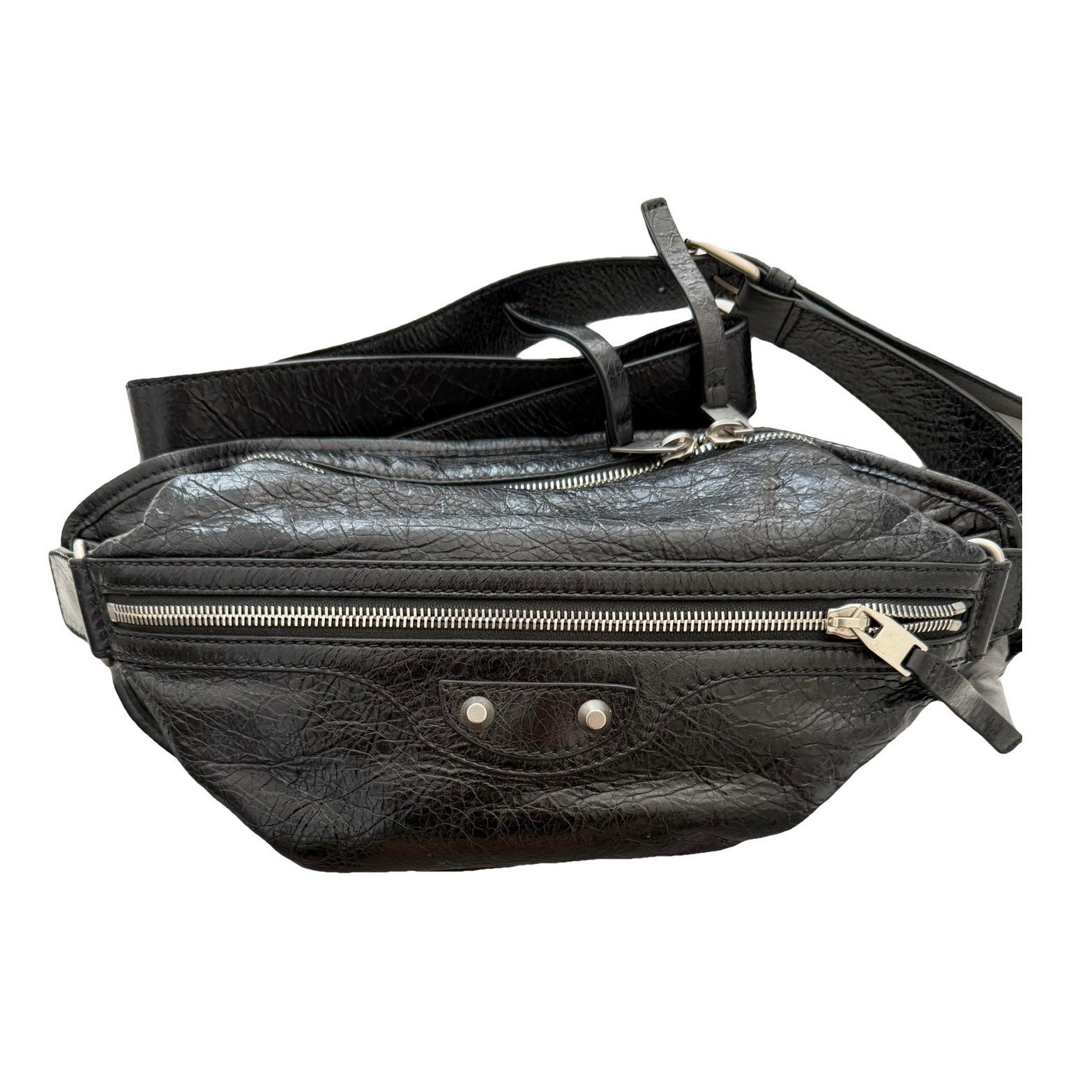Leather crossbody bag