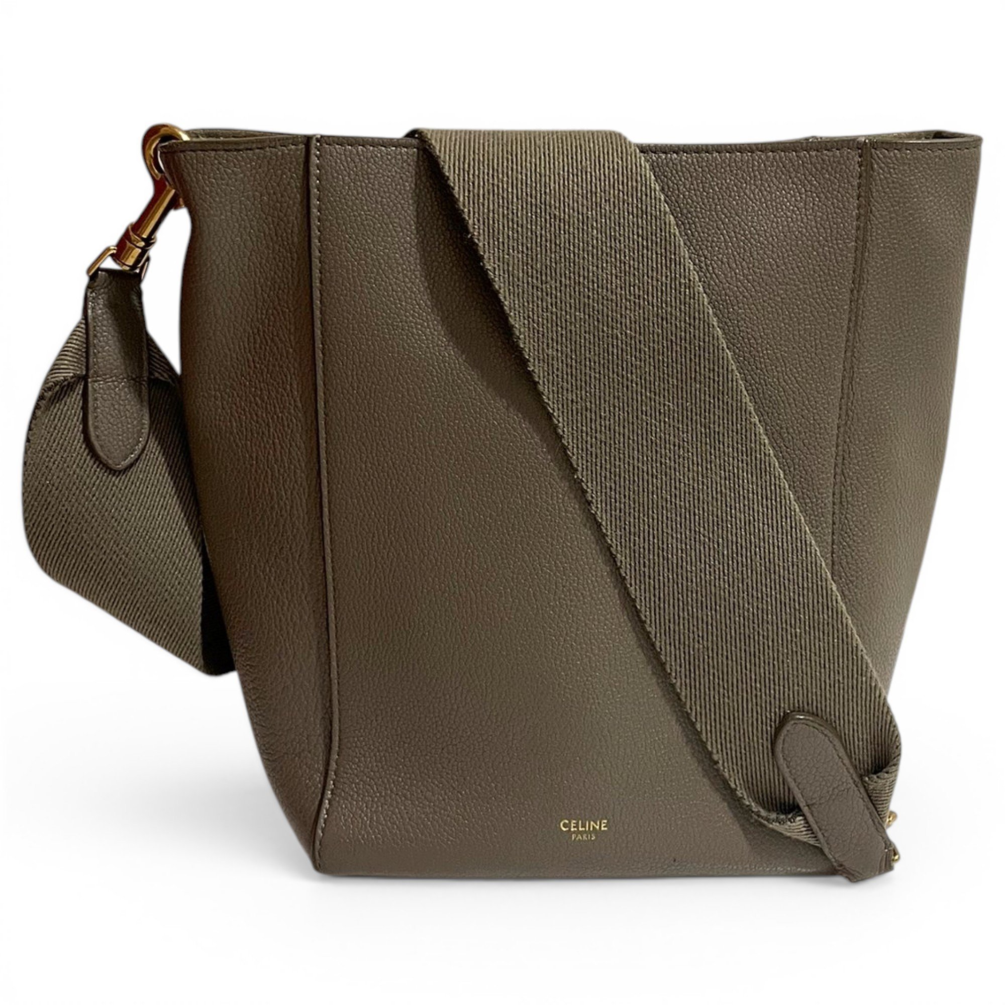Seau Sangle leather tote