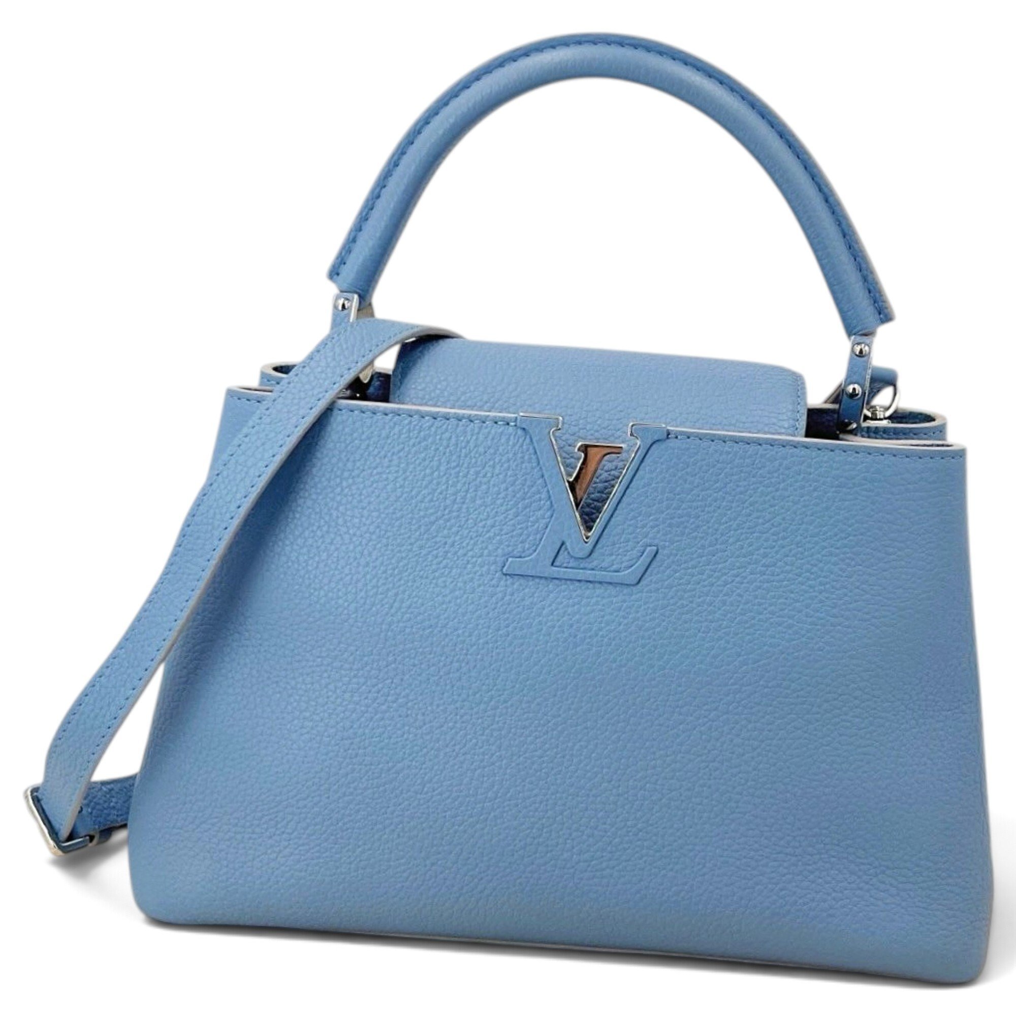 Capucines leather handbag