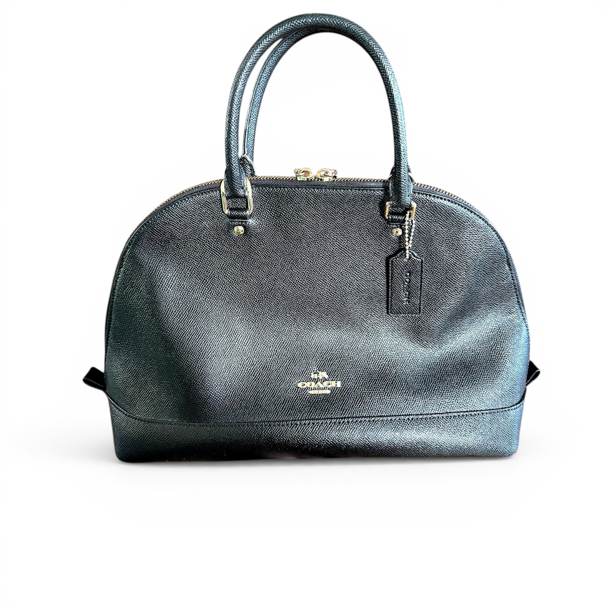 Leather satchel