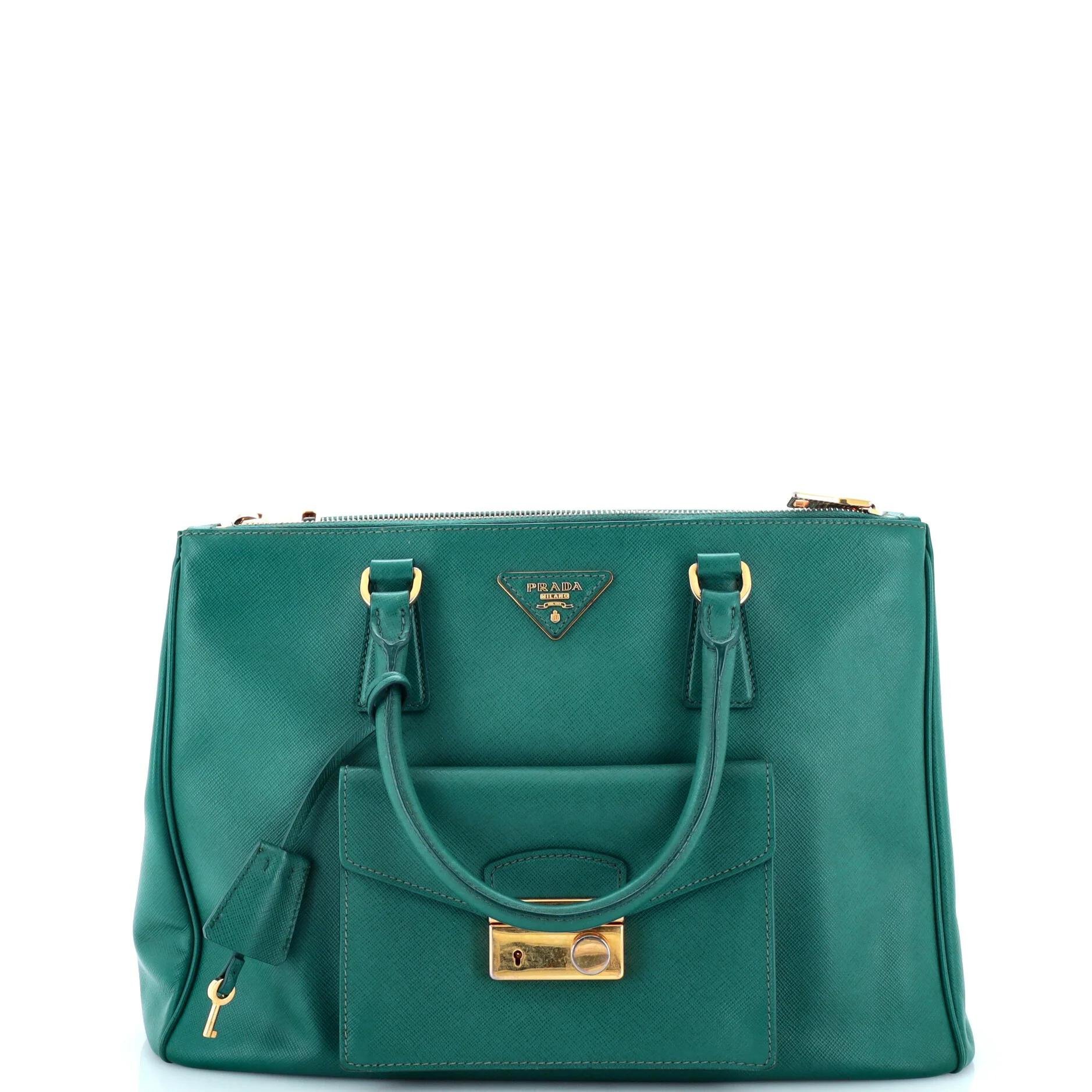 Leather tote