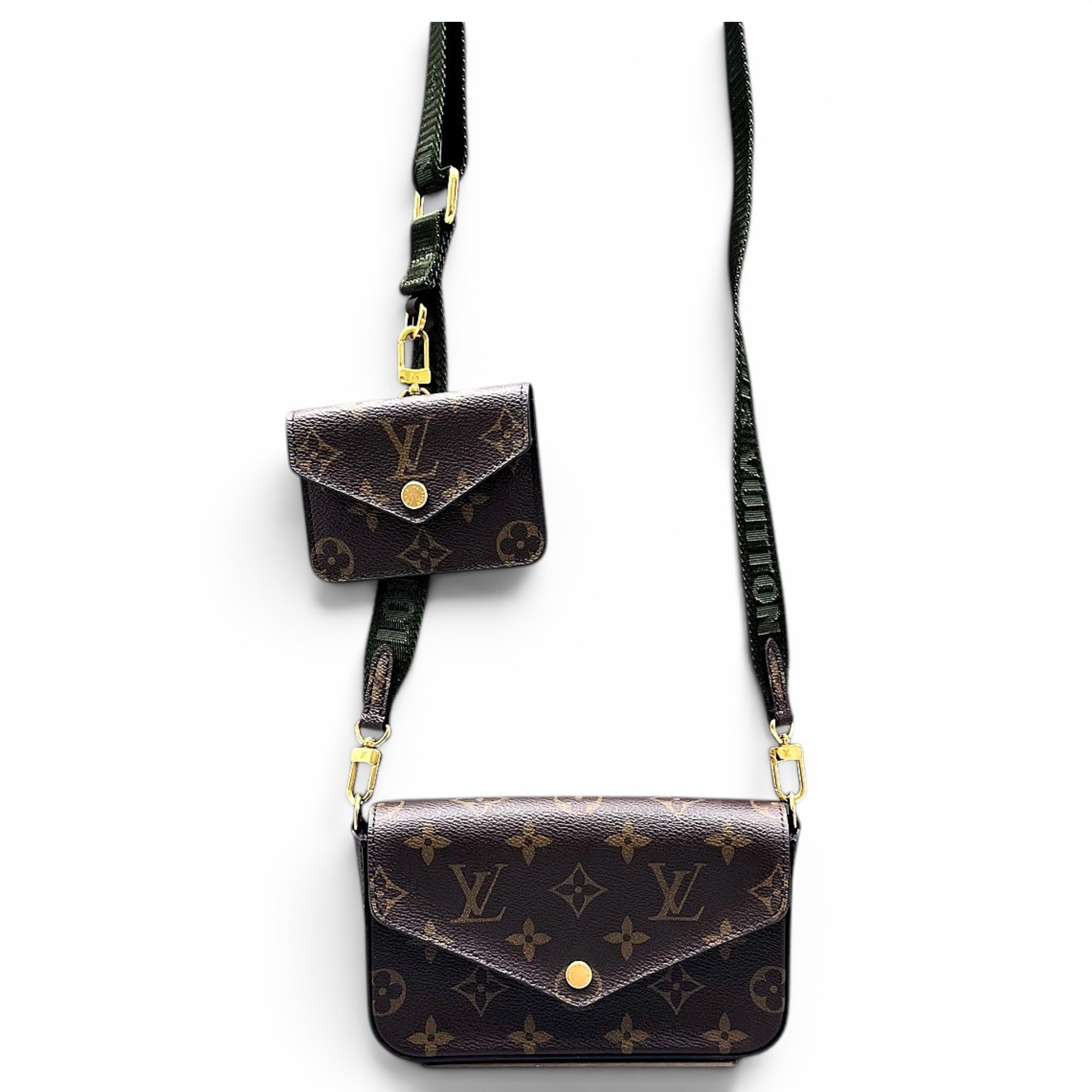 Félicie Strap & Go leather crossbody bag