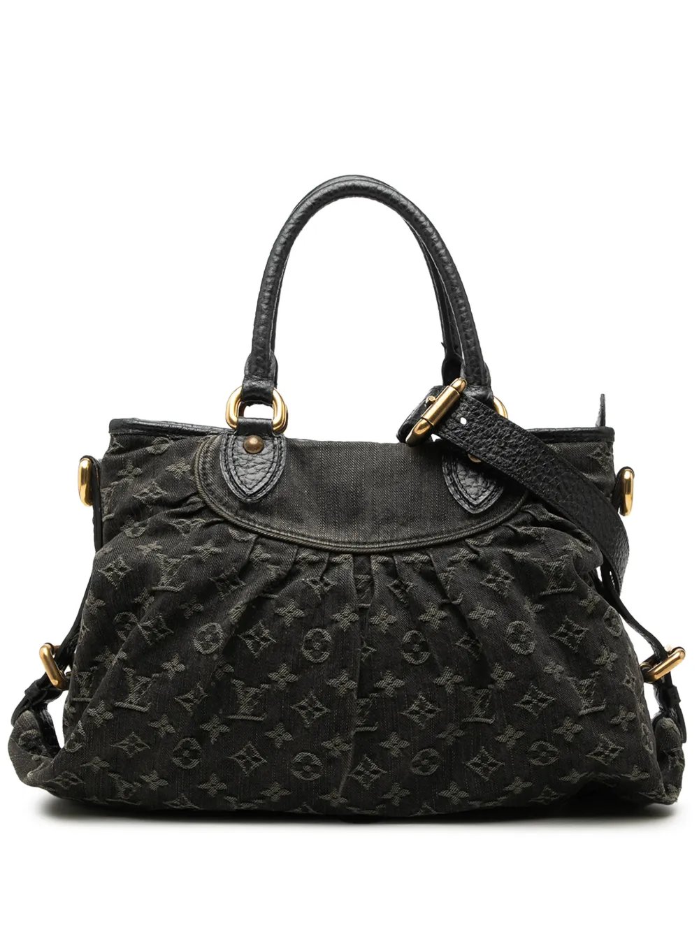 2000-2020 Monogram Denim Neo Cabby MM satchel