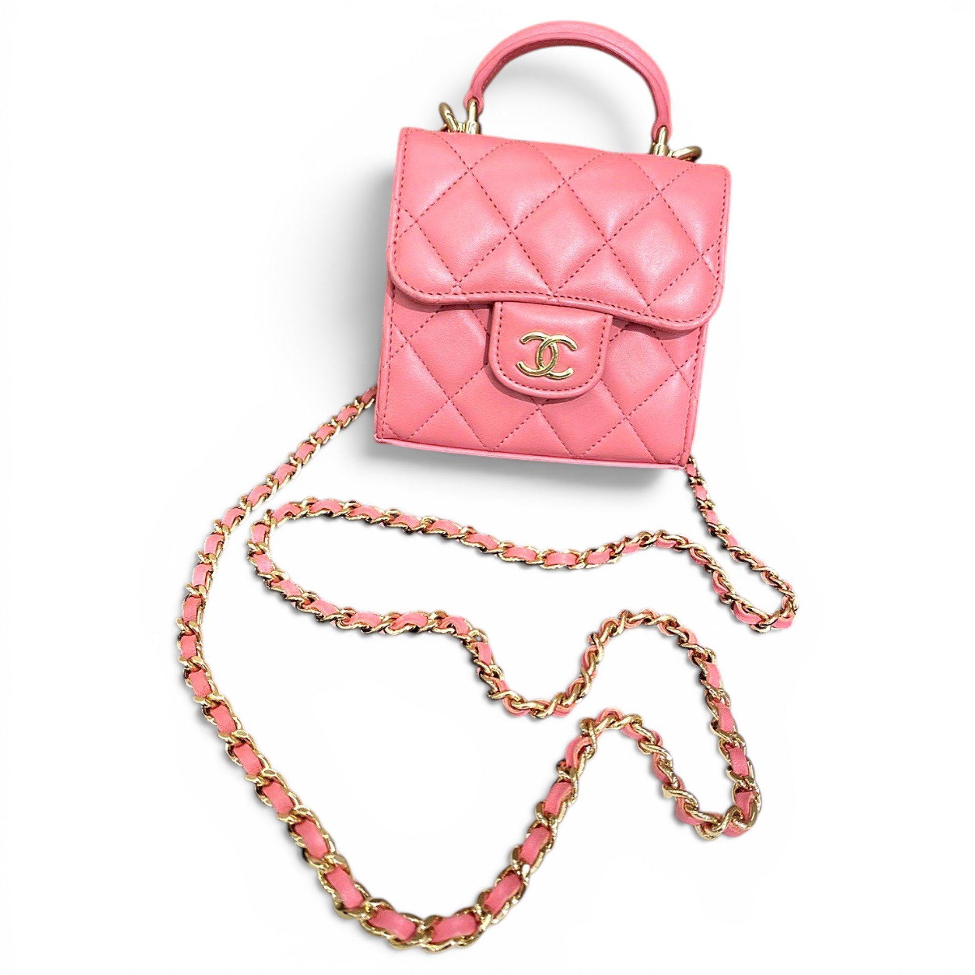 Timeless Classique Top Handle leather handbag