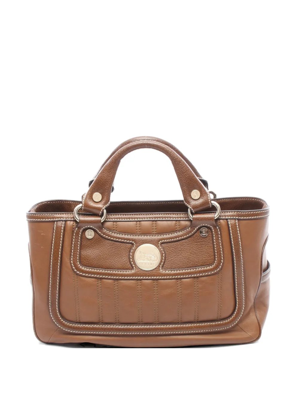 2000s Boogie leather tote bag