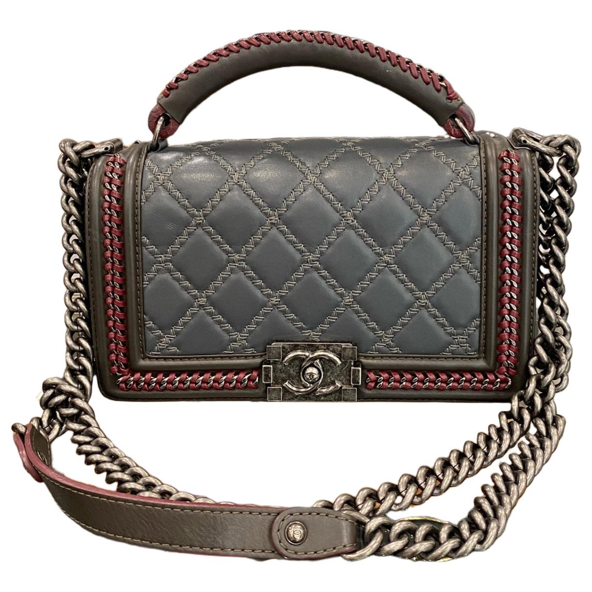 Leather handbag