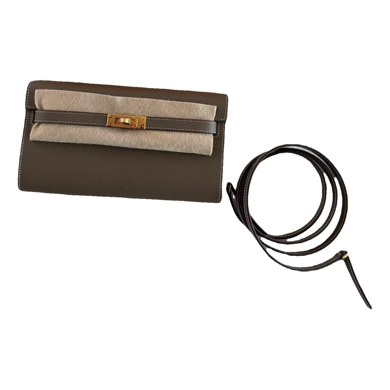 Hermes Kelly Handbag Etoupe