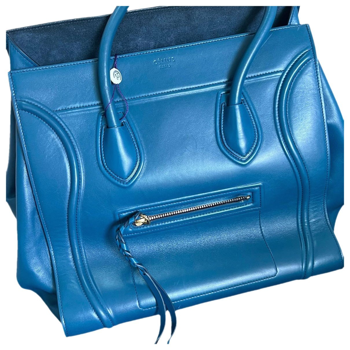 Luggage leather handbag