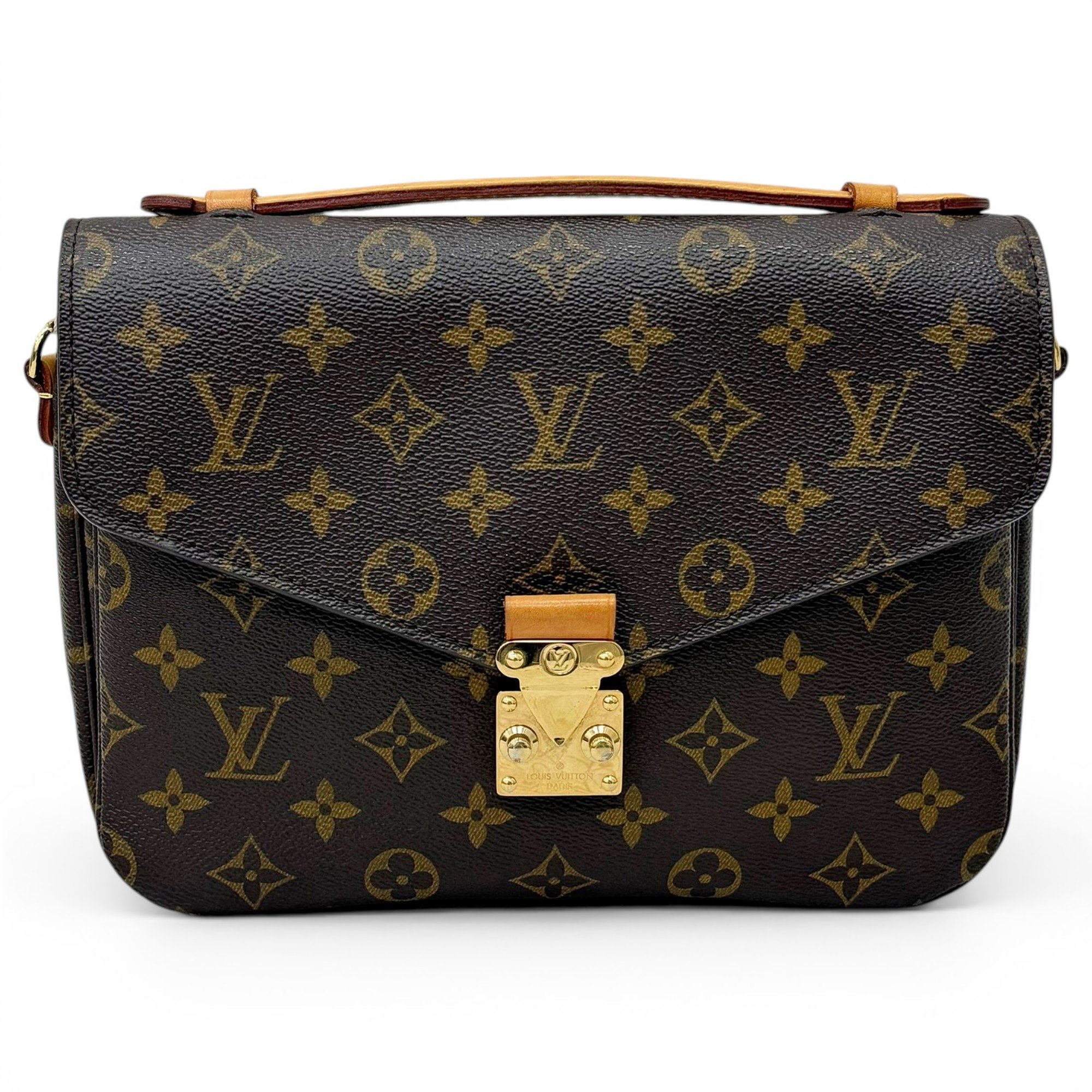 Metis leather handbag