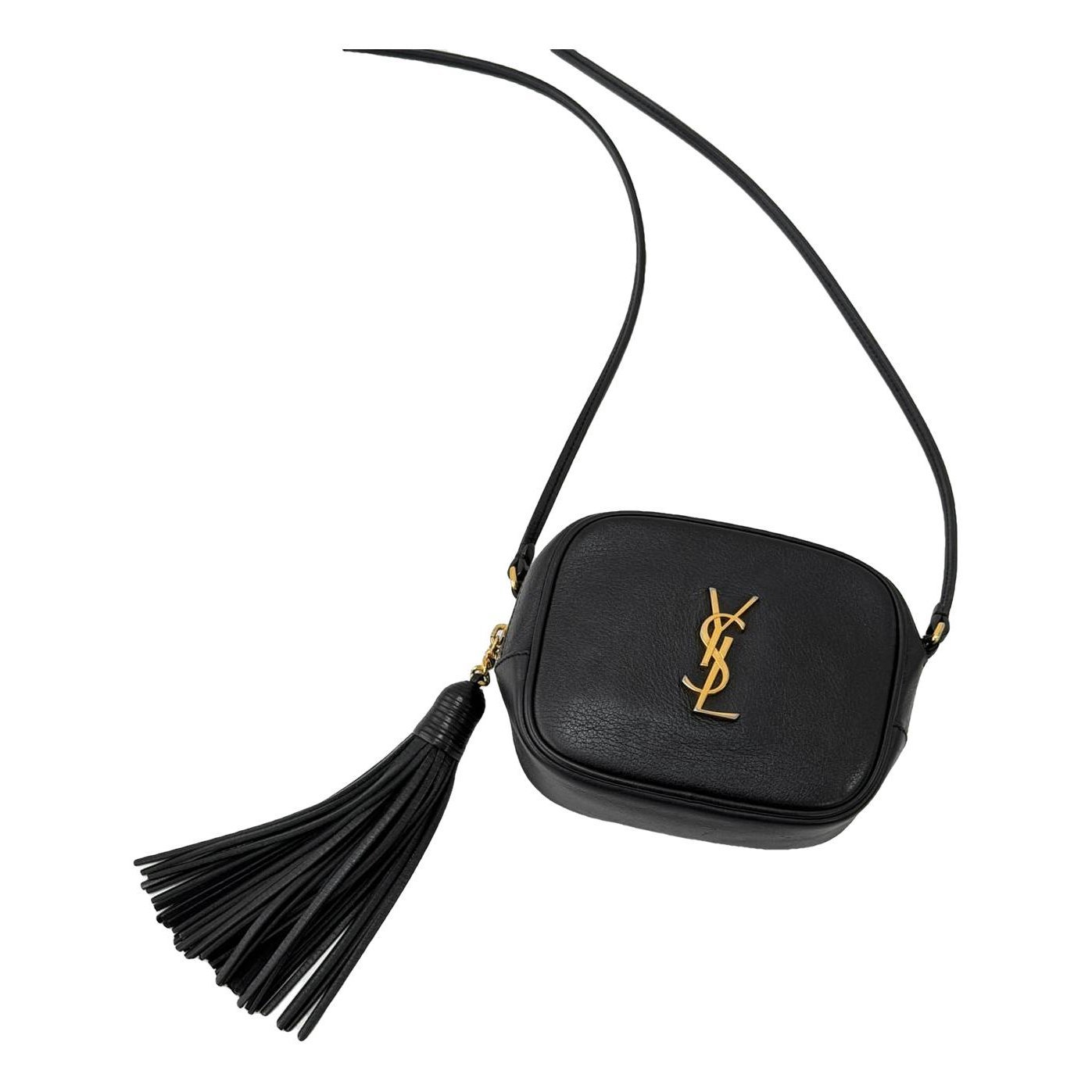 Blogger leather crossbody bag