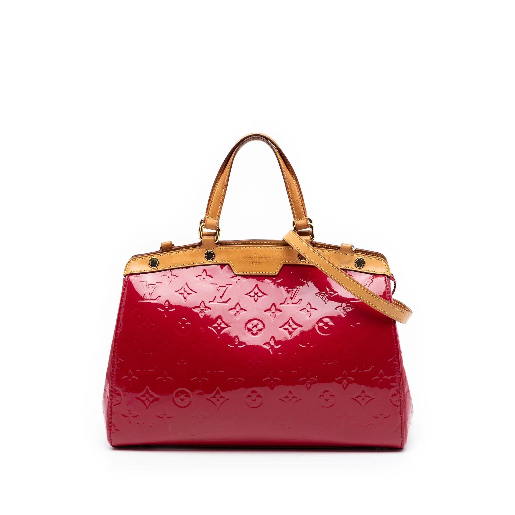 Bréa leather handbag