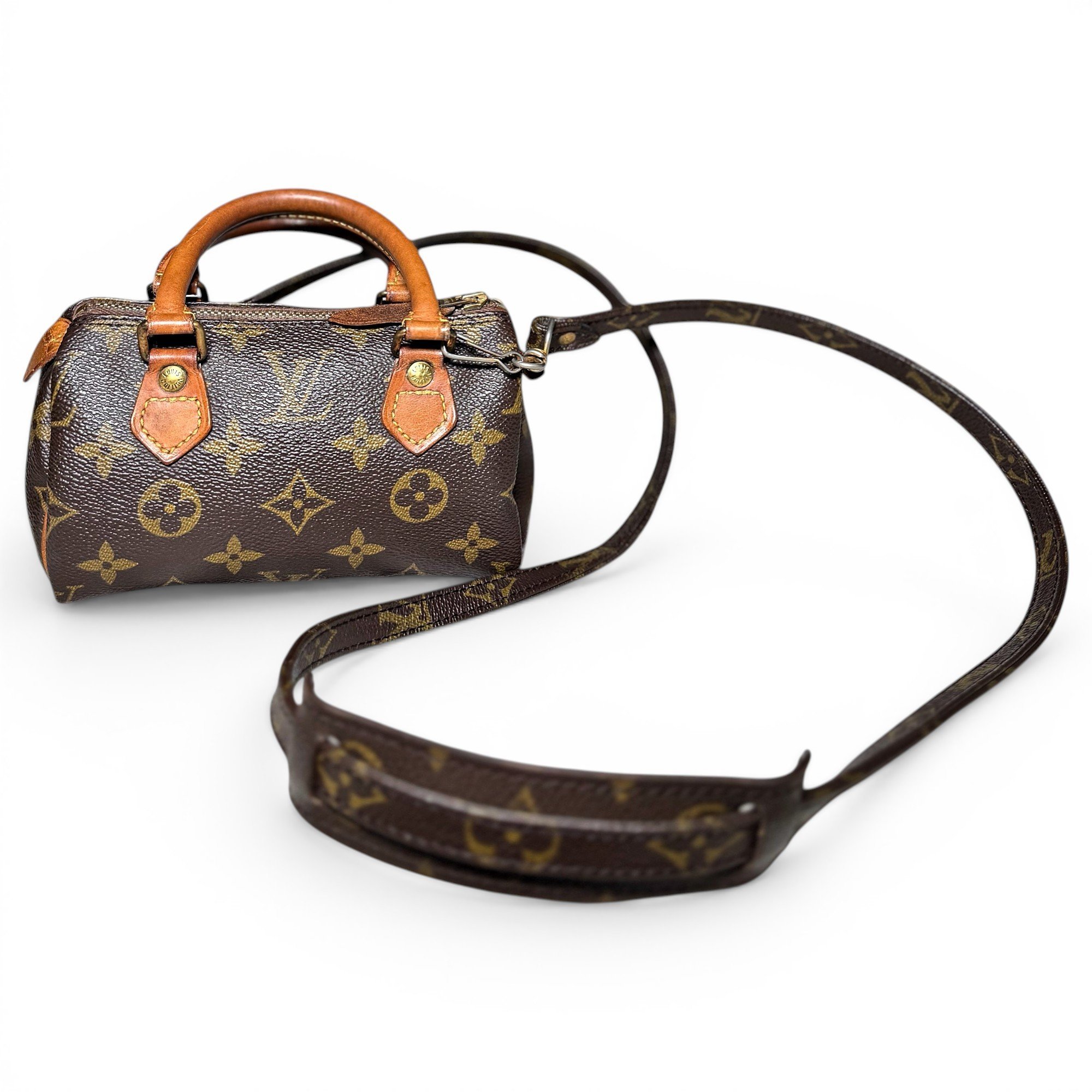 Nano Speedy / Mini HL leather mini bag