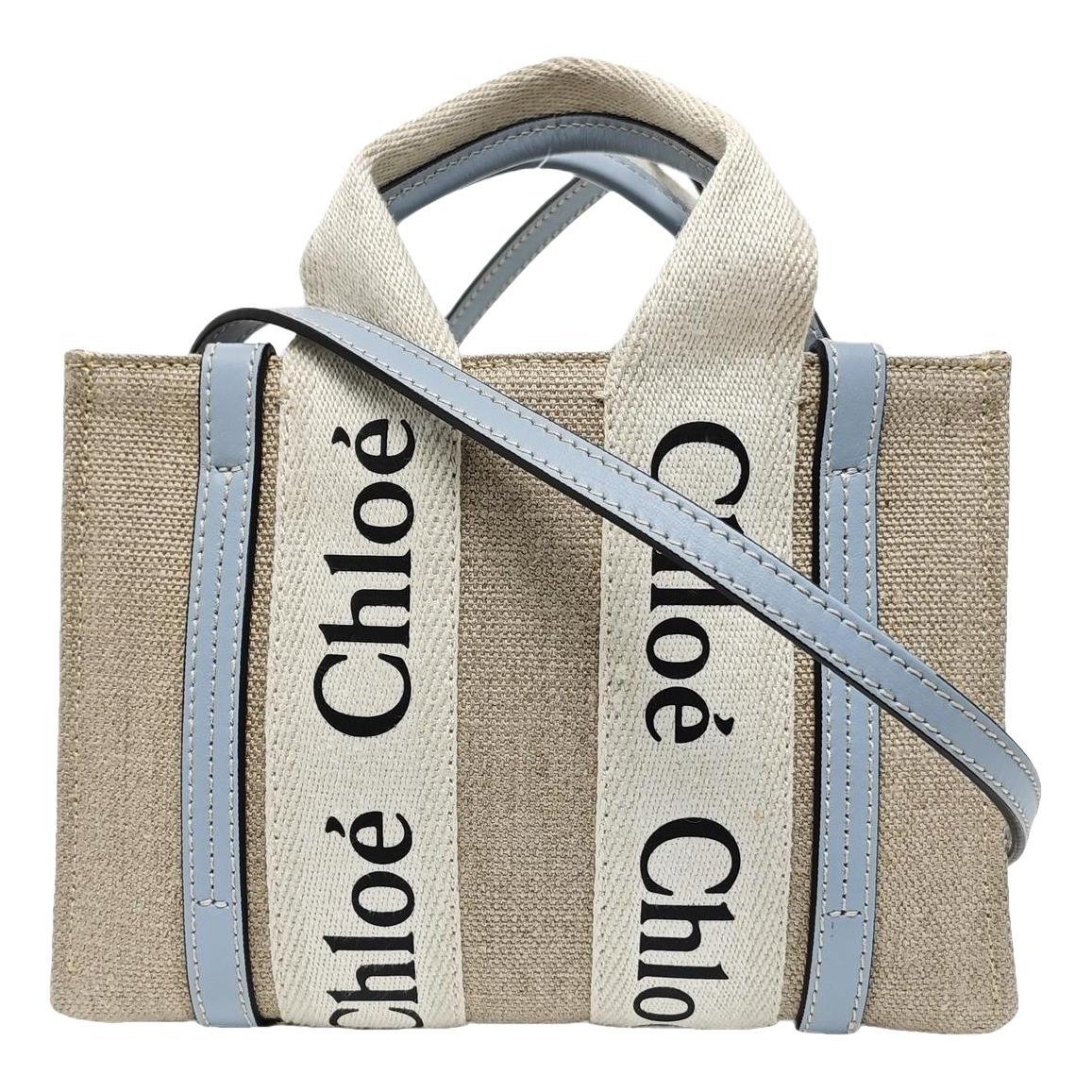 Woody cloth handbag