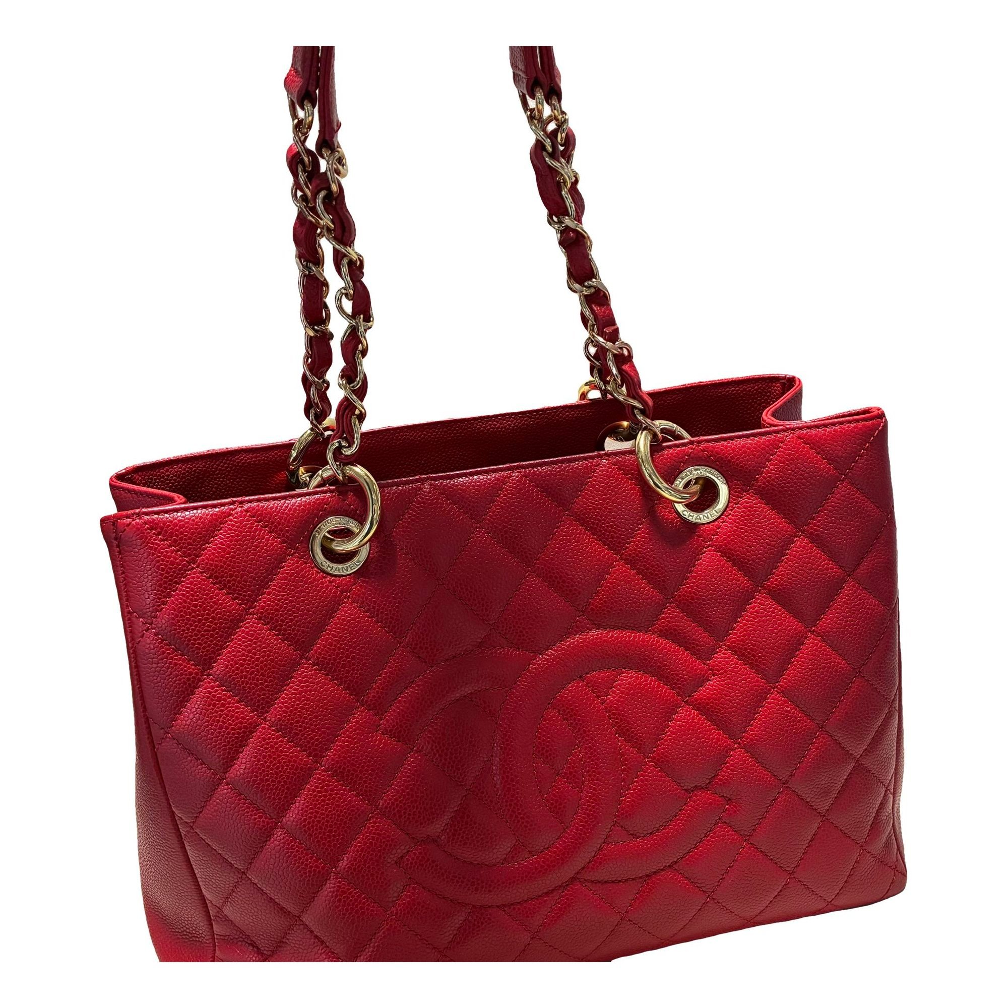 Grand shopping leather handbag