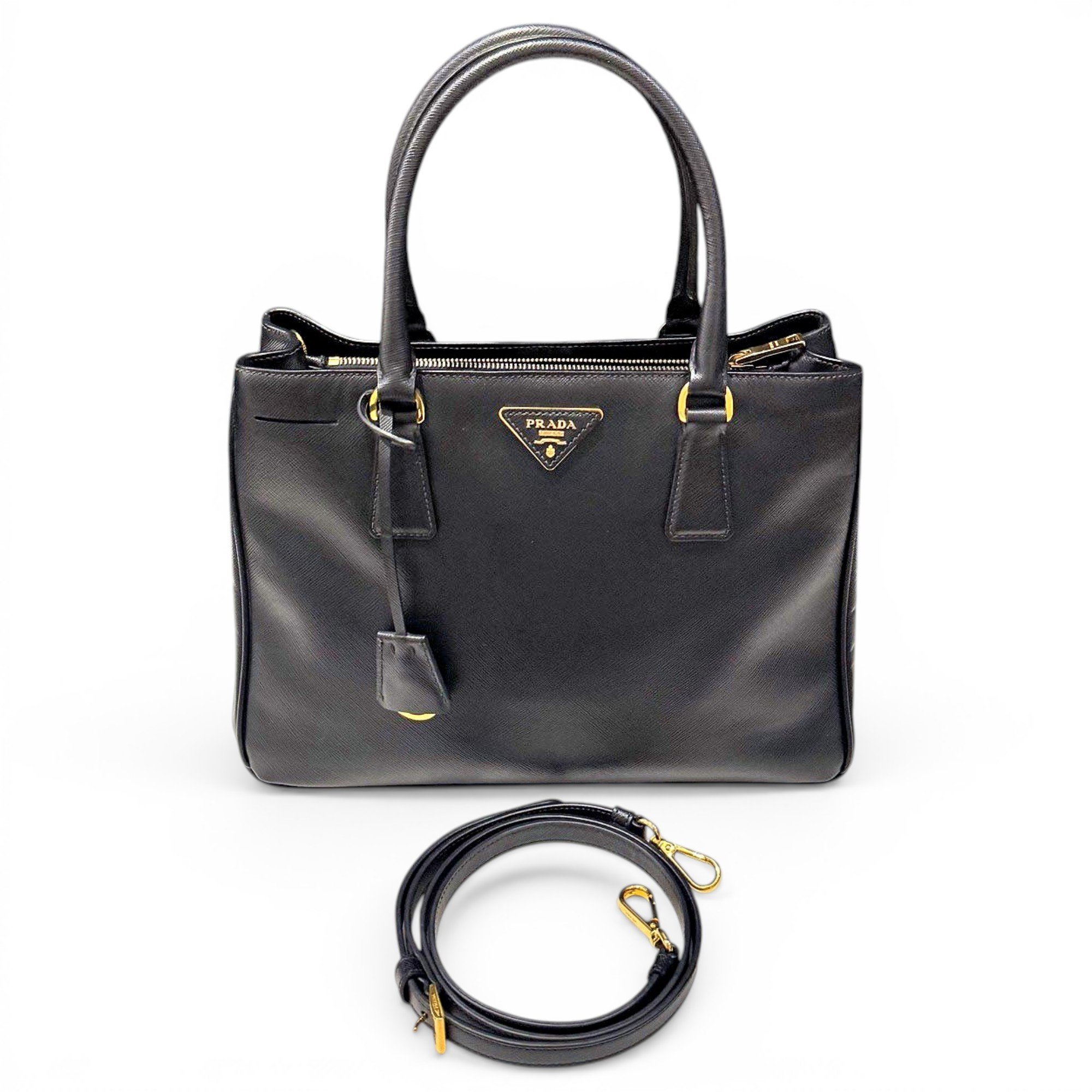 Galleria leather handbag