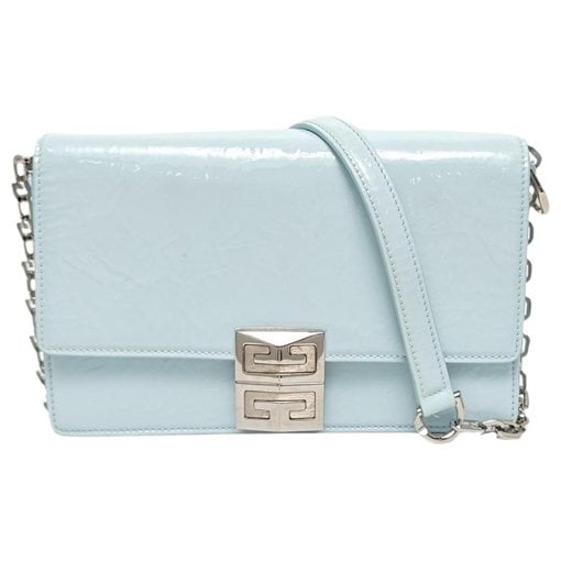 4G patent leather crossbody bag