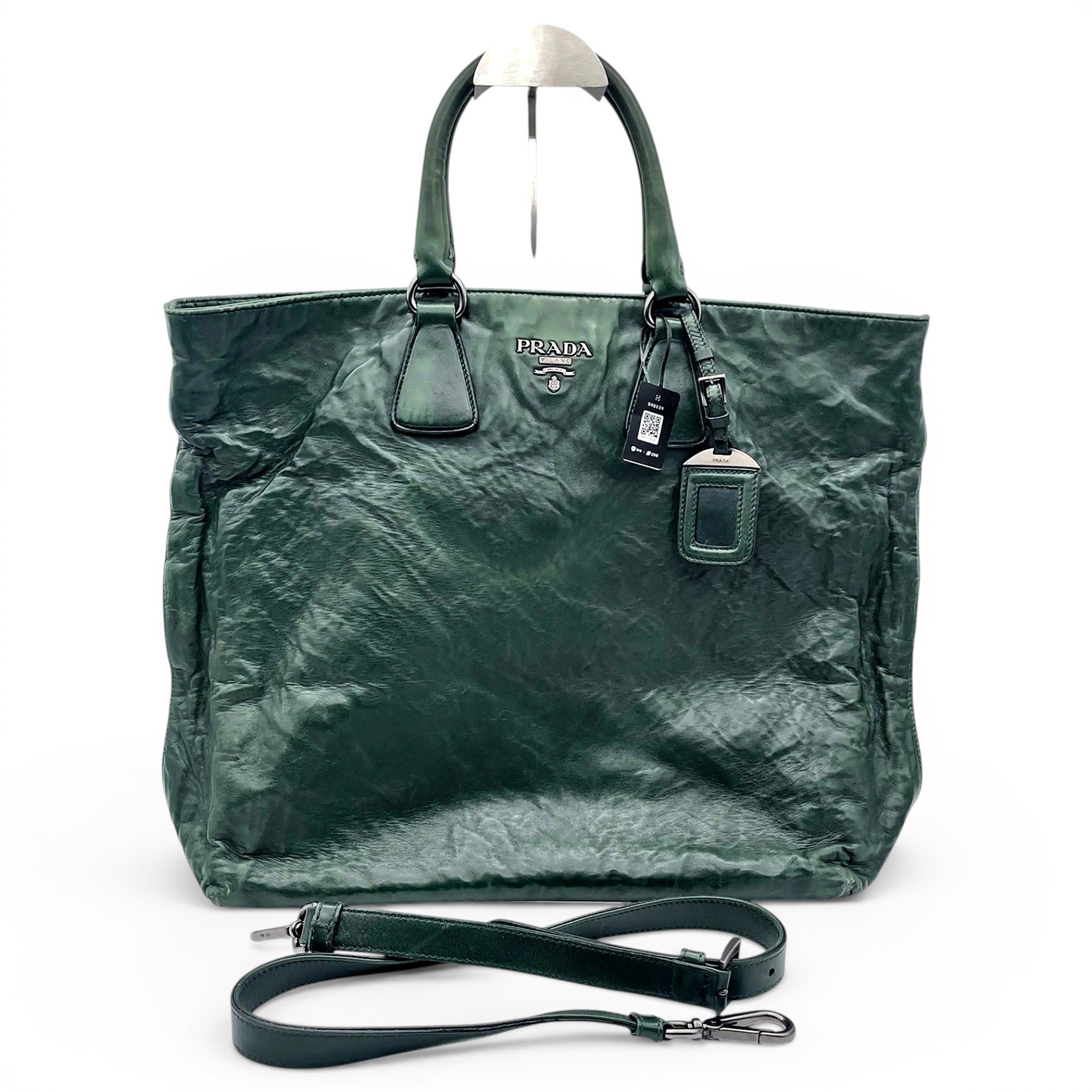 Leather handbag