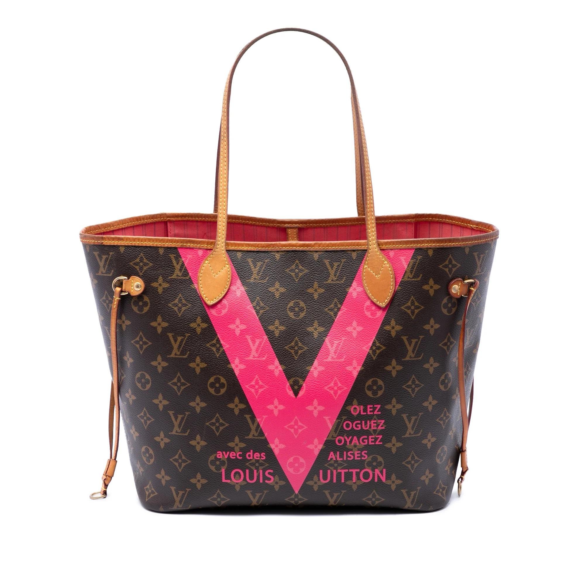 Neverfull leather tote