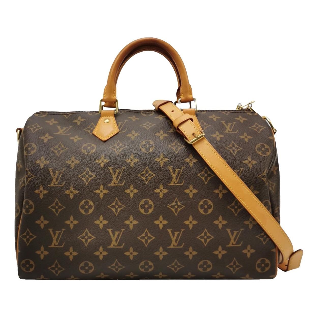 Speedy leather handbag