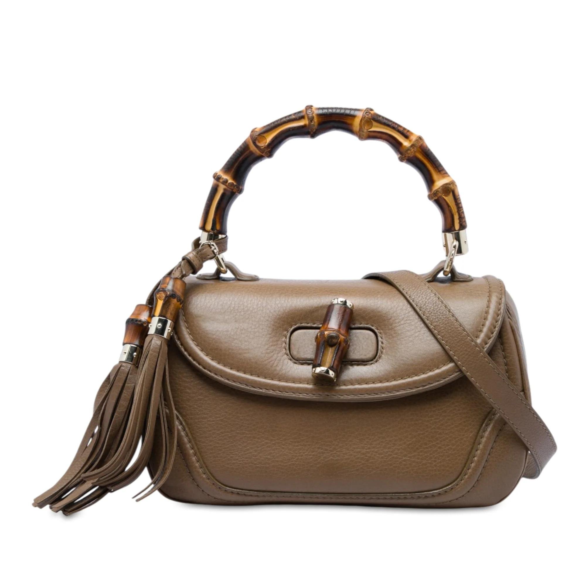 New Bamboo pony-style calfskin handbag