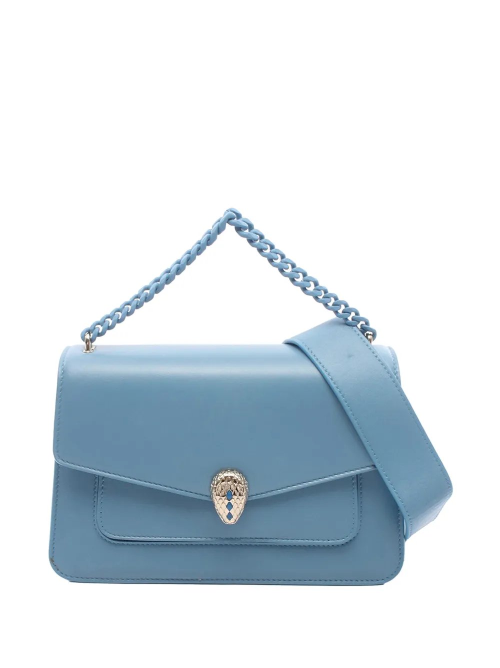 2010-2026 Leather Serpenti Forever Maxi Chain Top Handle Bag satchel