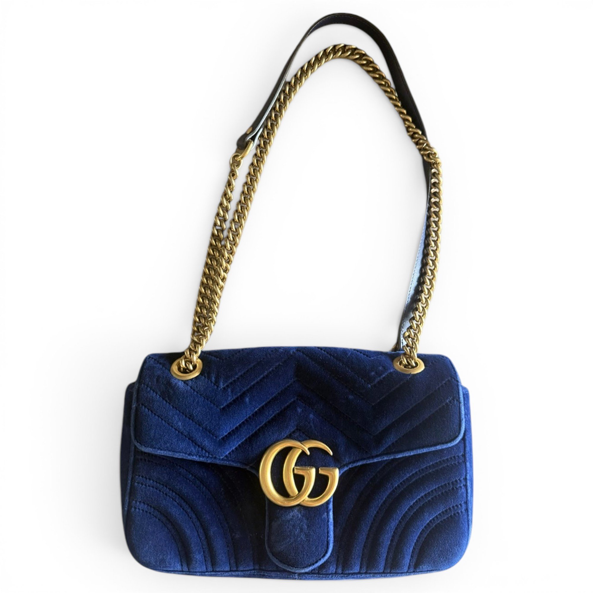 GG Marmont velvet handbag
