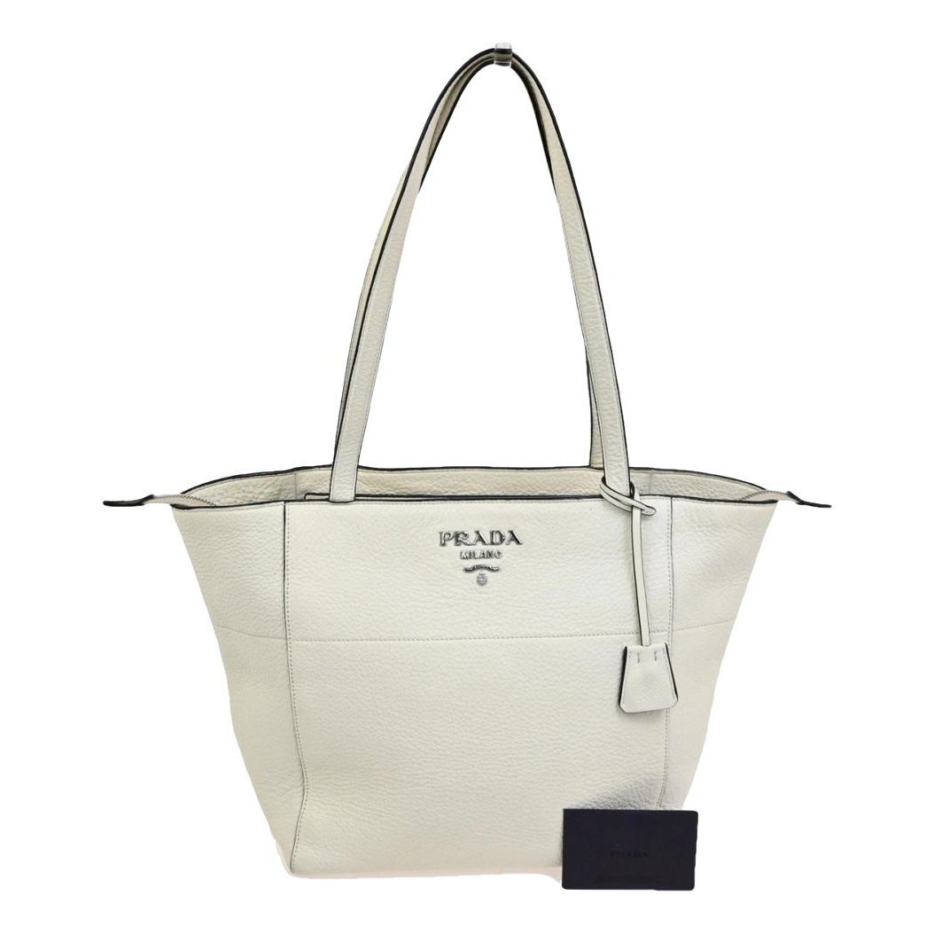 Leather tote