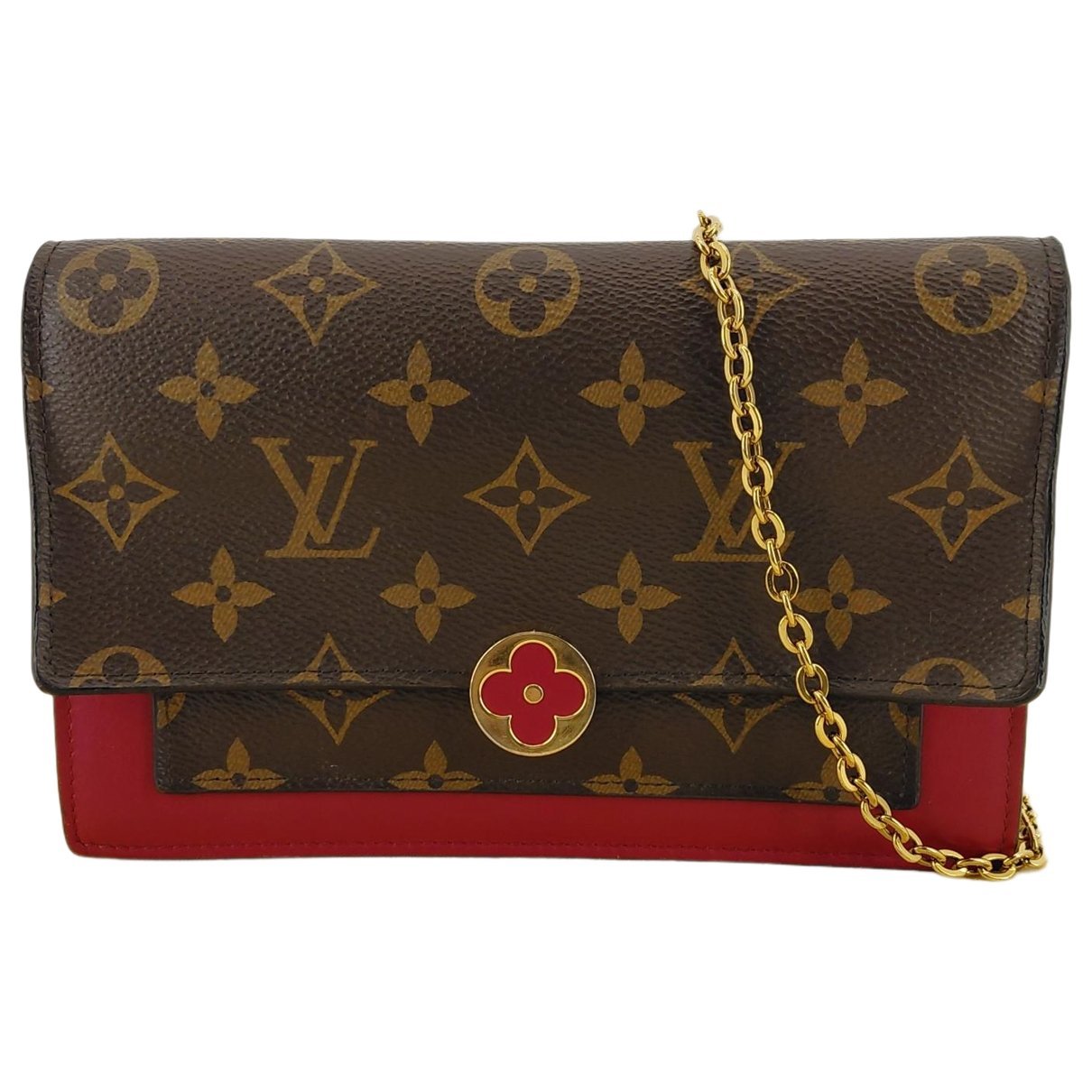 Flore chain cloth crossbody bag