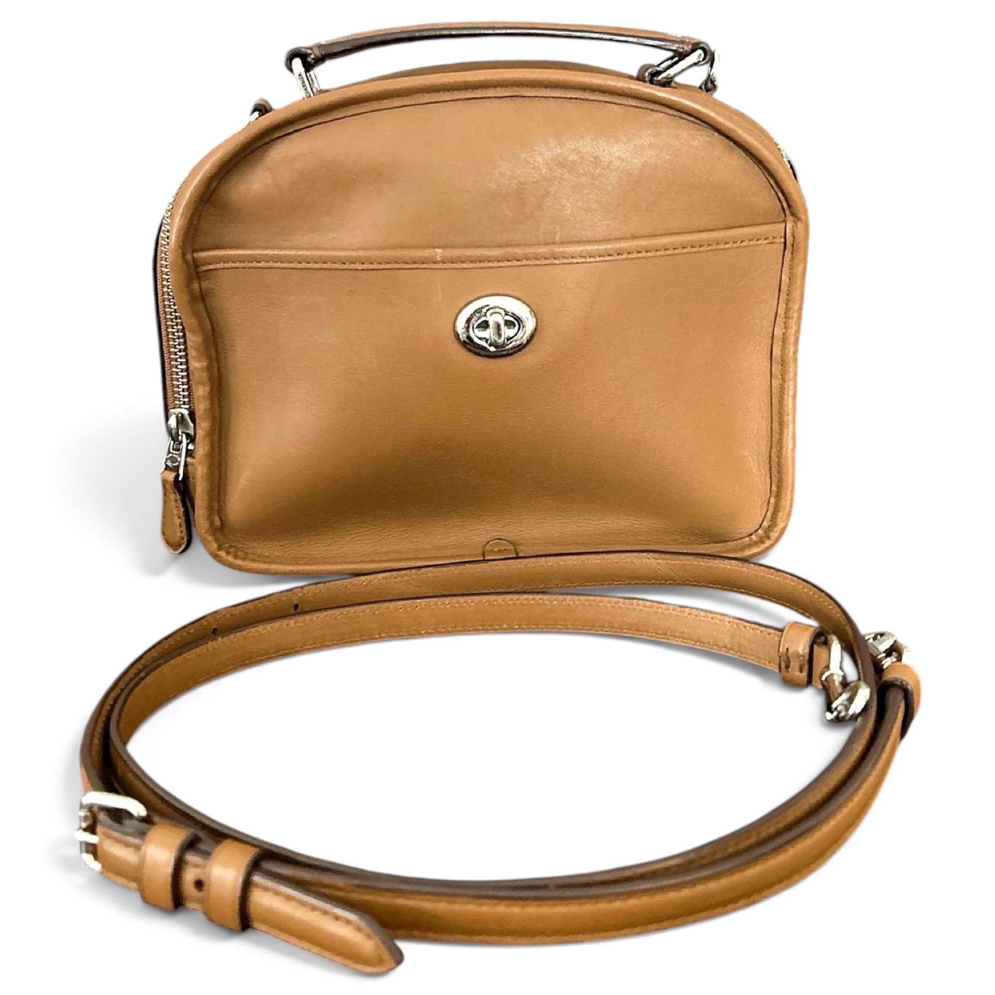 Leather crossbody bag