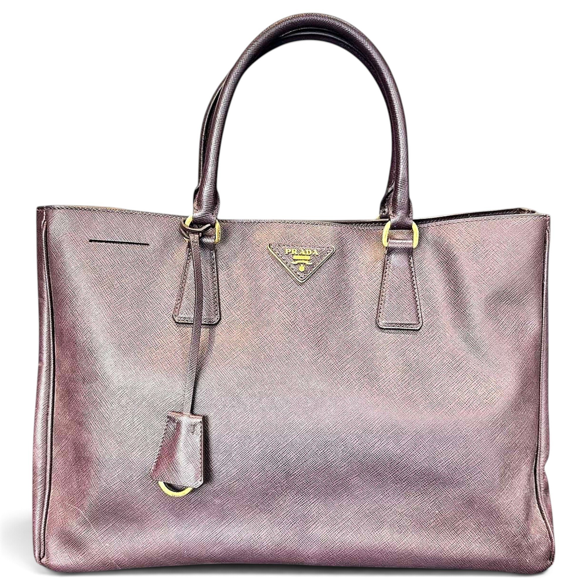 Galleria leather handbag