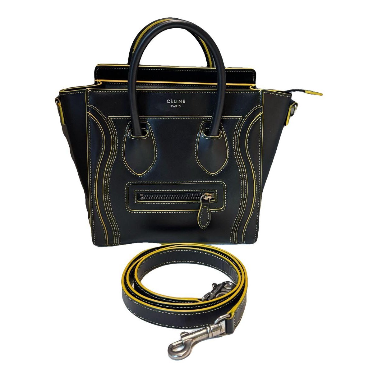 Nano Luggage leather handbag