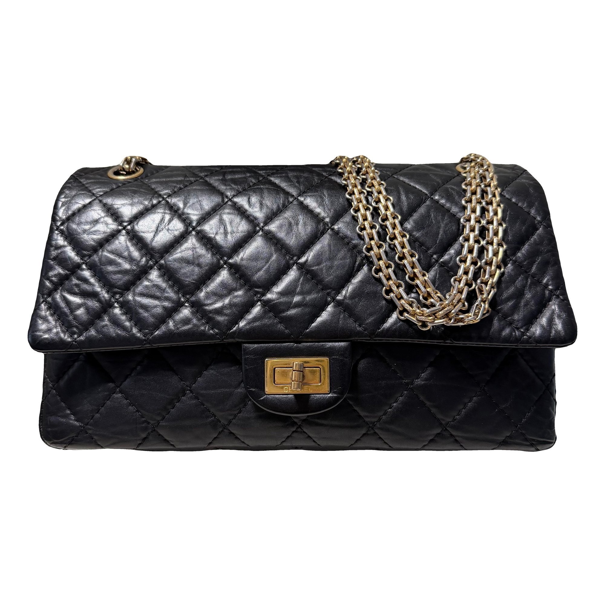 2.55 leather handbag