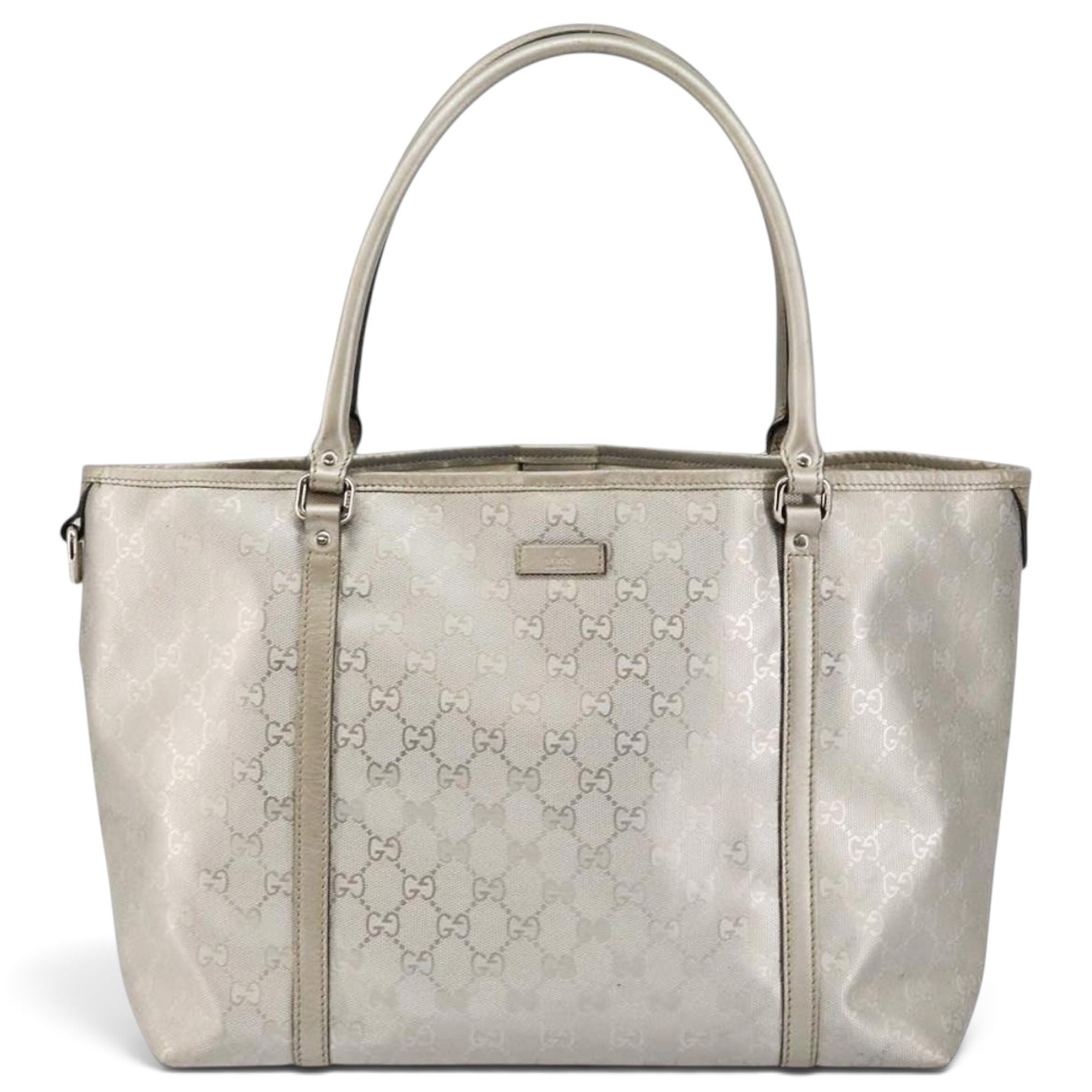 Leather tote